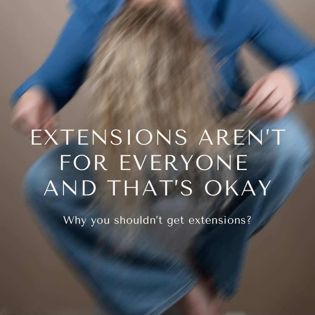 In January alone, I turned down many extensions requests.
Not because I didn&rsquo;t want the work but because I care about the result.

As a specialist in hair extensions in Calgary, my job is not just to add hair. My job is to protect your natural 
