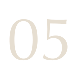 light gold number 05