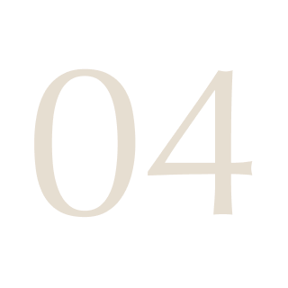 light gold number 04