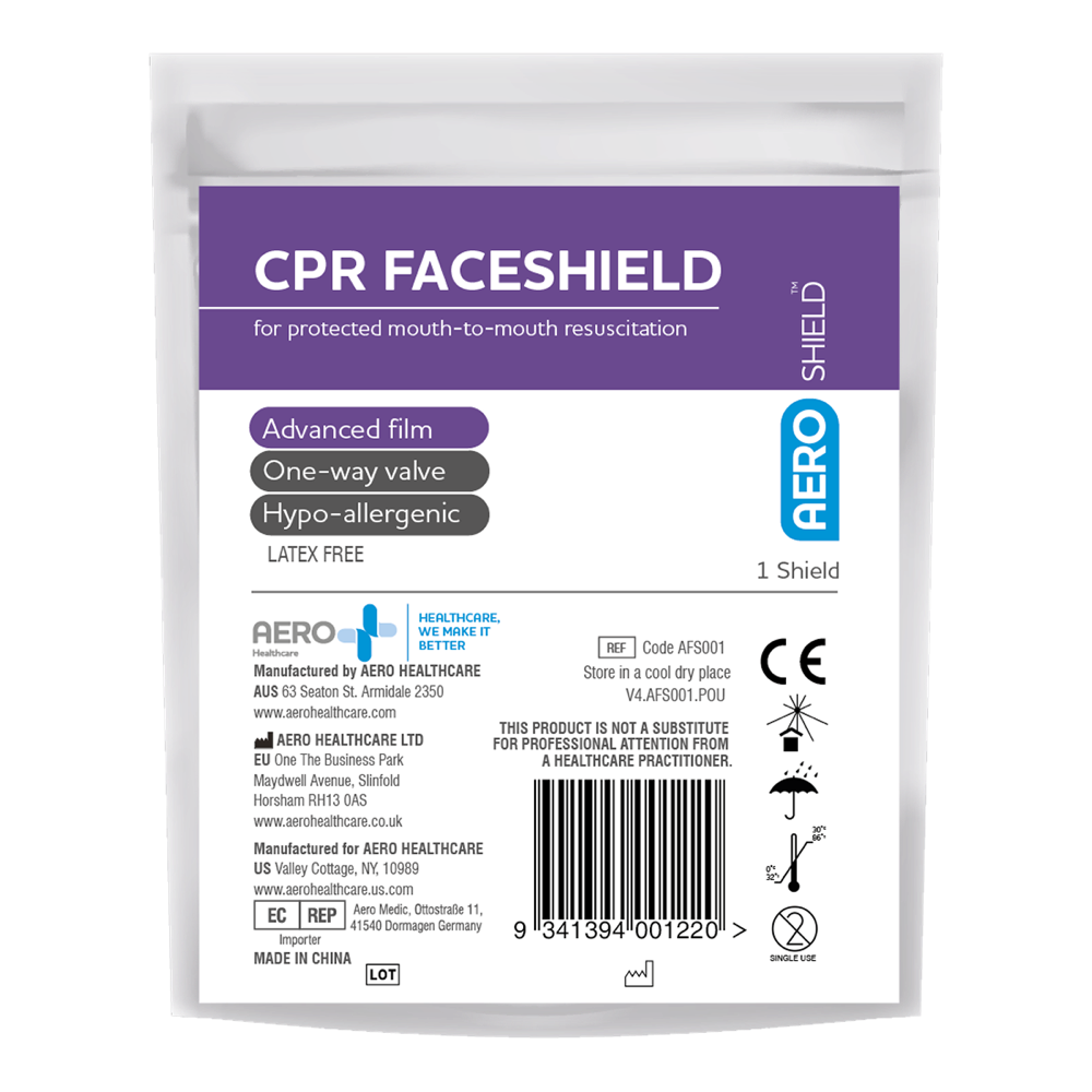 Disposable Face Shield with one-way valve