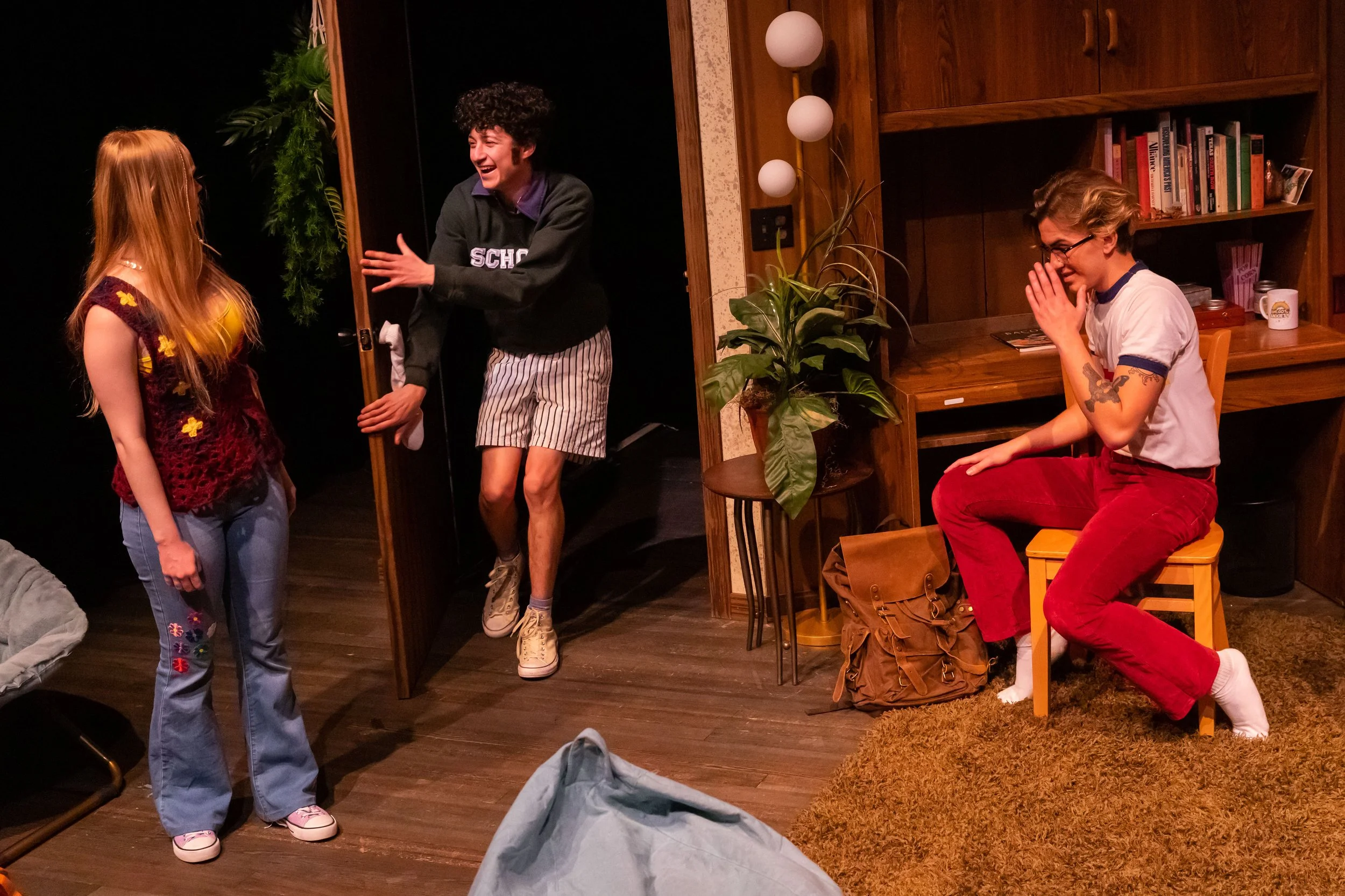 "That's my cue to leave."