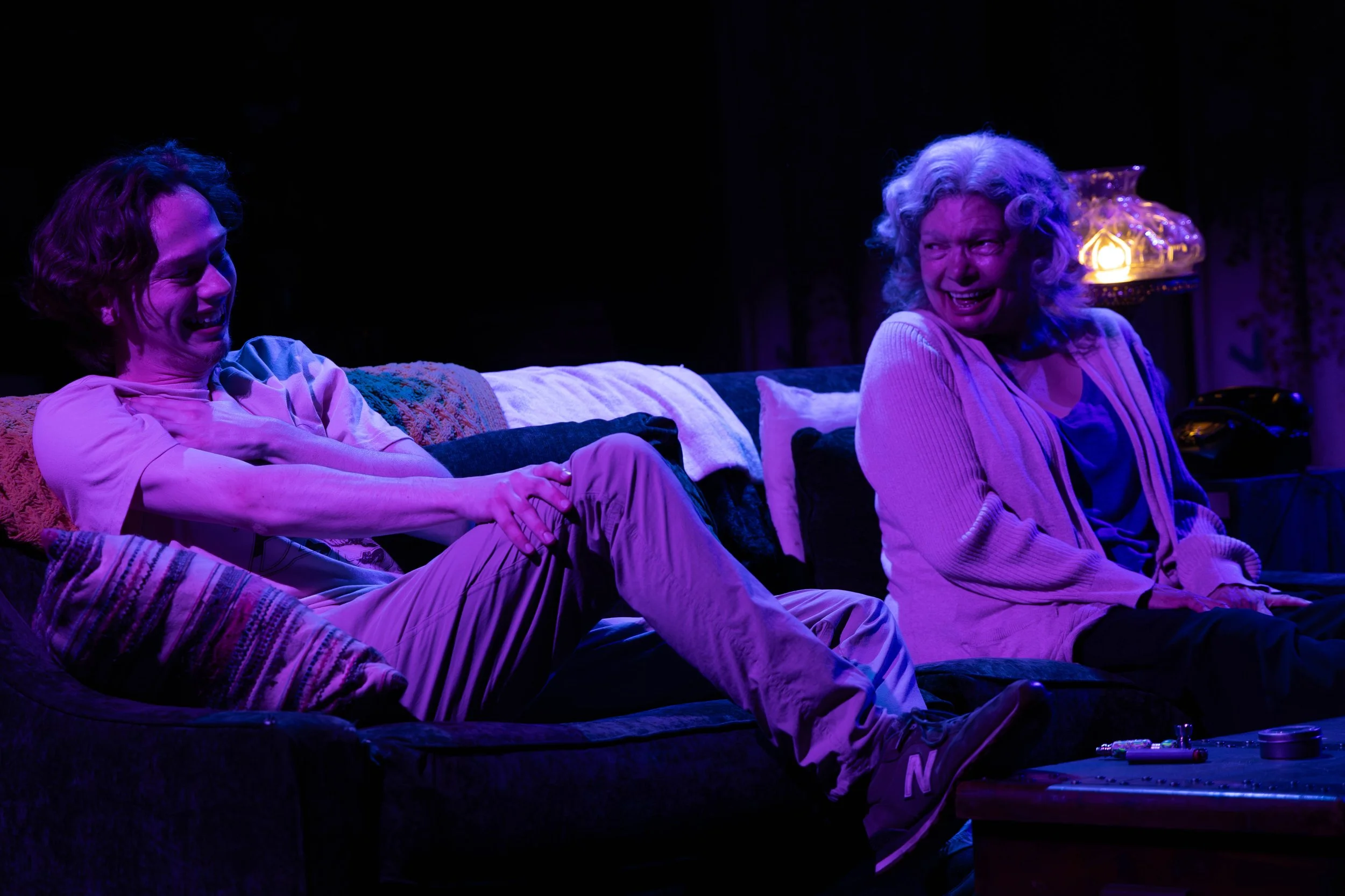 "He doesn't... come forth?"