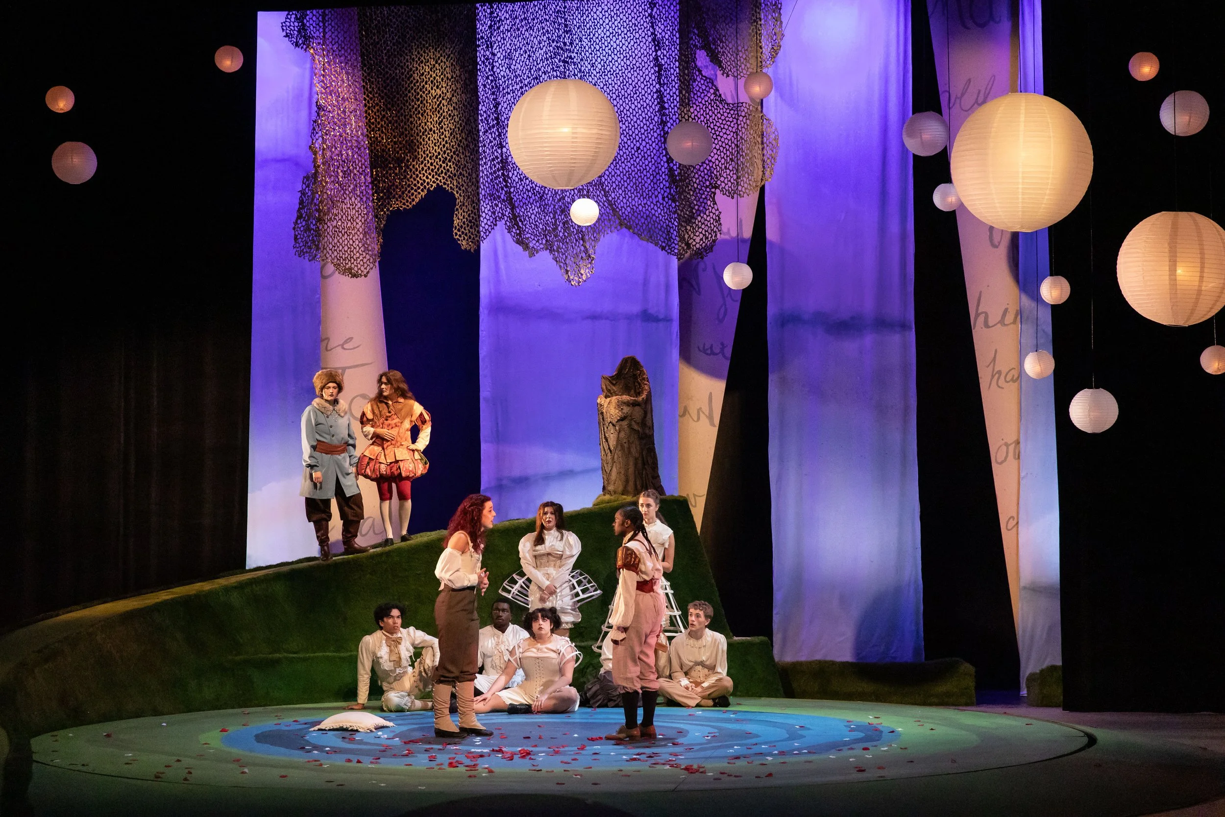 "You don't mind sitting so close to the commoners?"