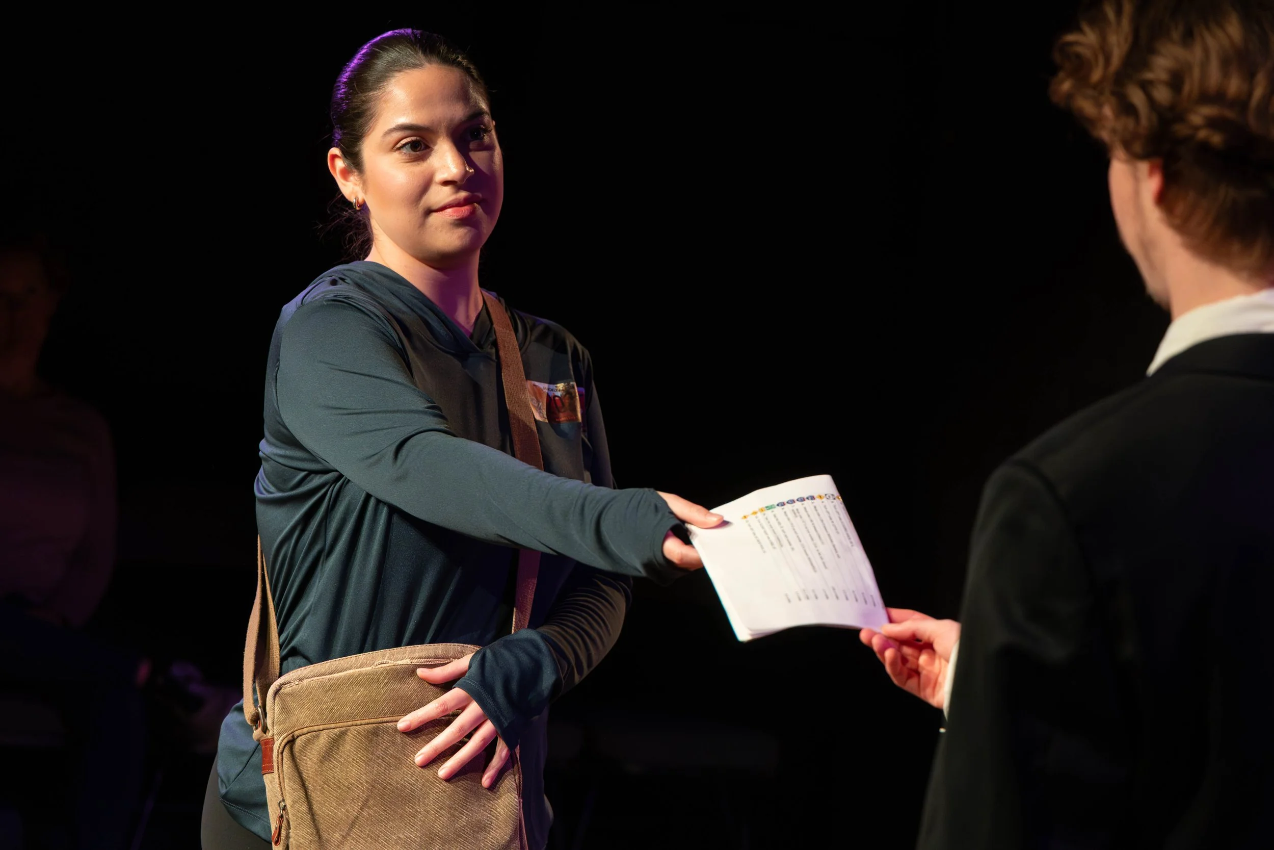 "You probably won't have time, but, I printed a couple maps."