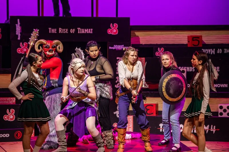 The party prepares to fight the evil cheerleaders