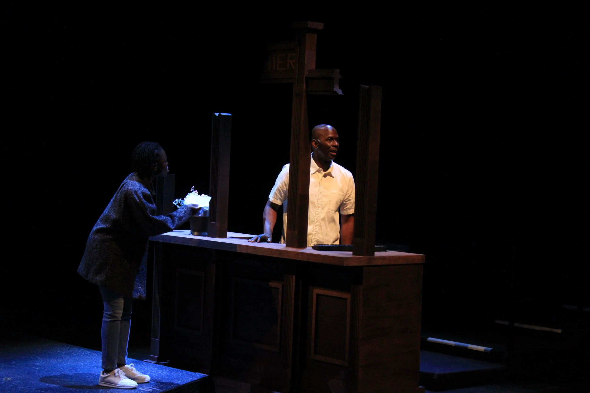 "Hello? Young man? Are you-"