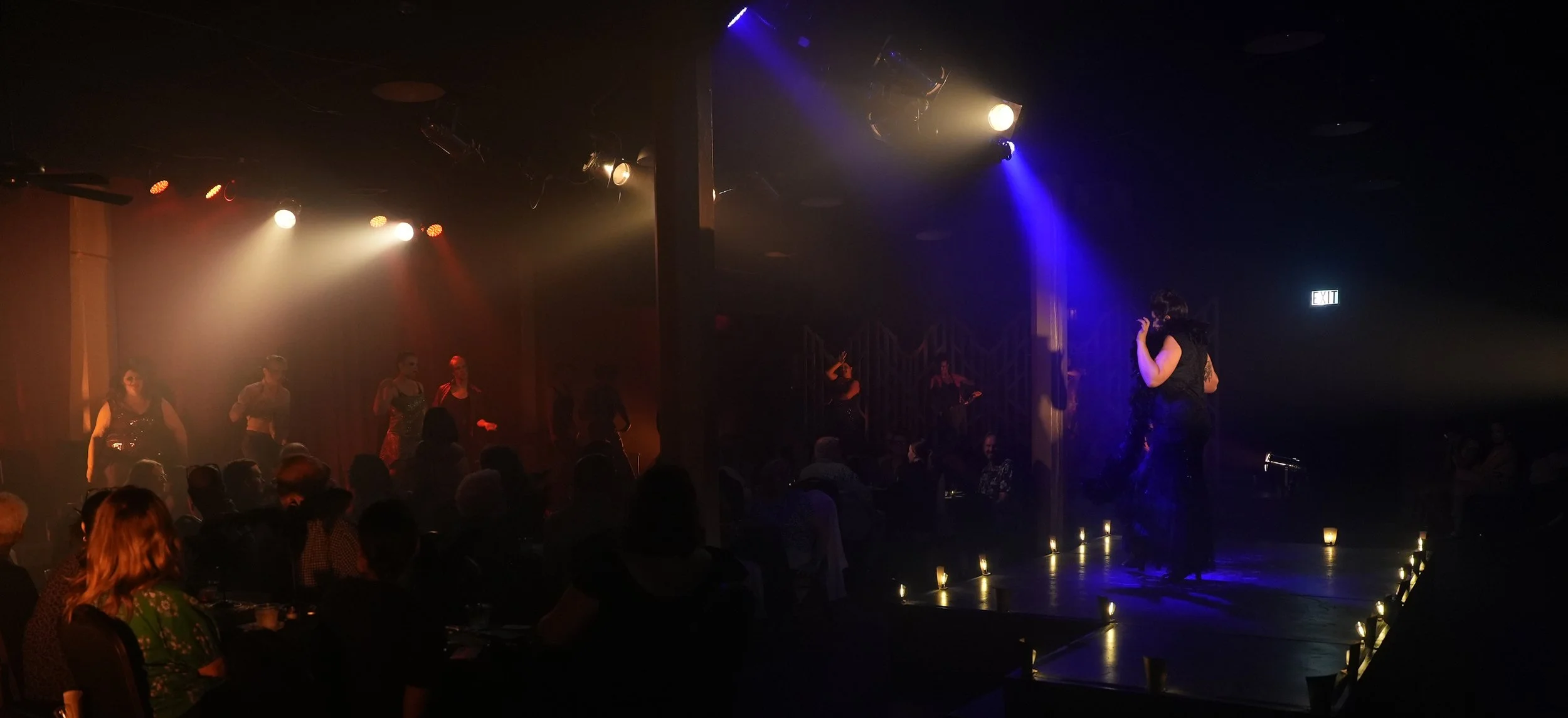 View of the full stage.