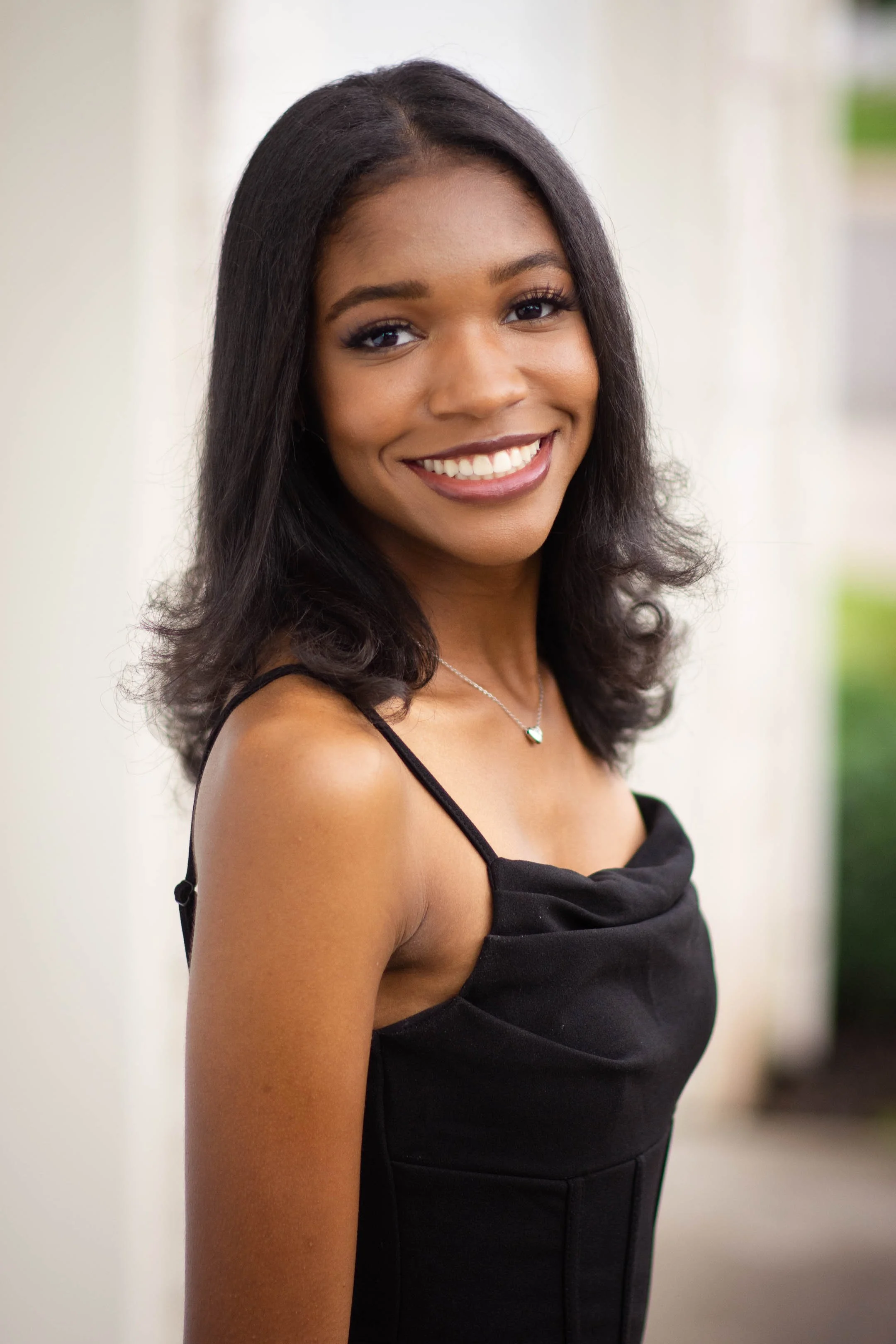 local senior portrait session headshot