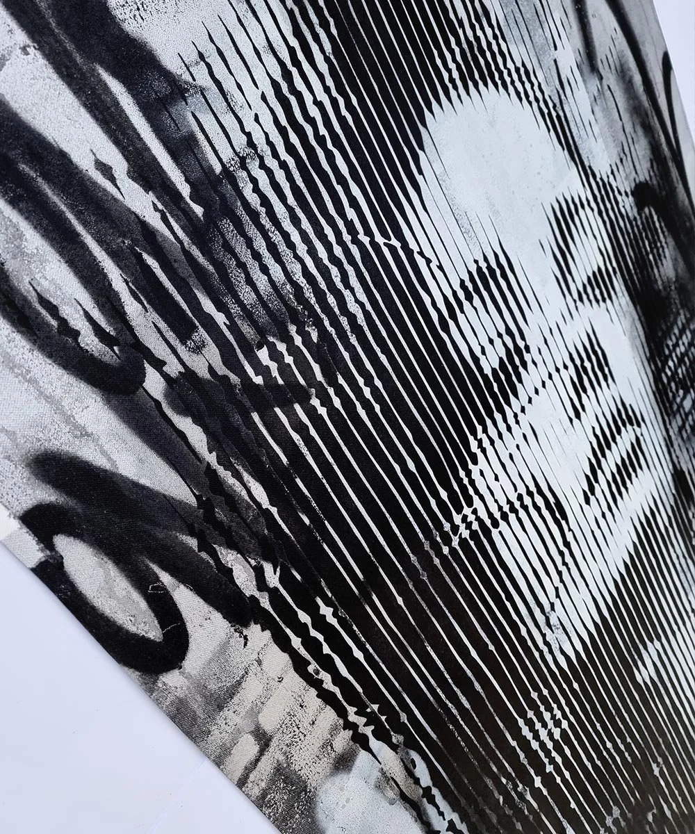 asko art line portrait urban contemporary art on canvas 14.jpg