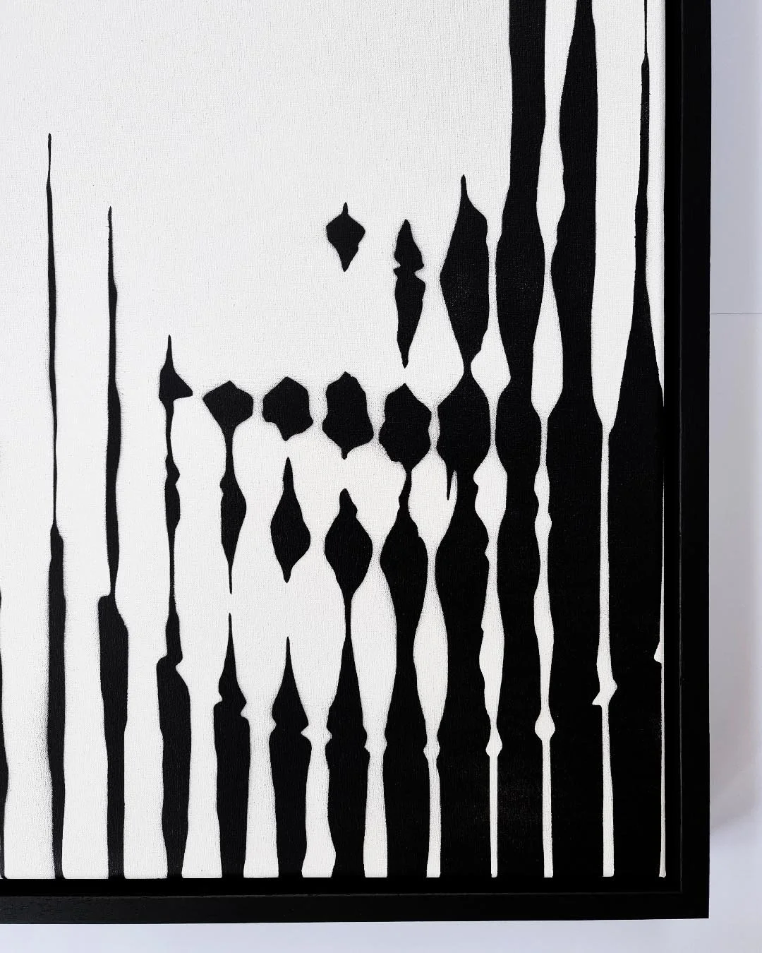 Monochrome Faces line portrait expressive lines portrait with stripes asko art 3.jpg