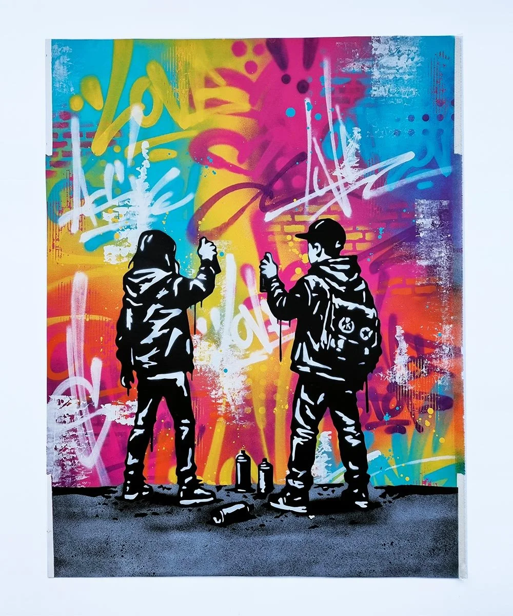 asko art spraypaint art on canvas two kids spraying graffiti .jpg