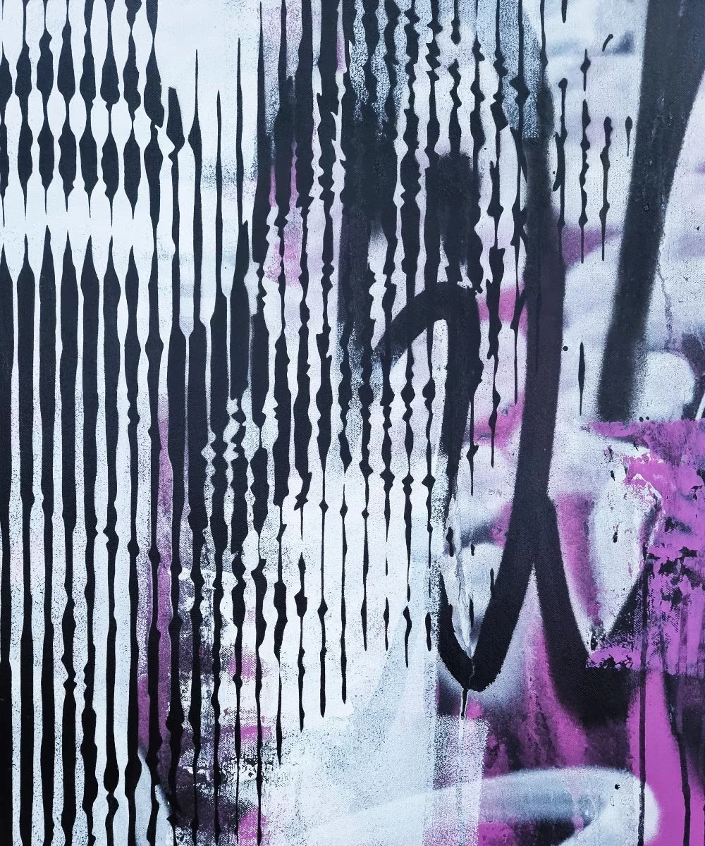 asko art modern contemporary art monochrome portrait purple background 6.jpg