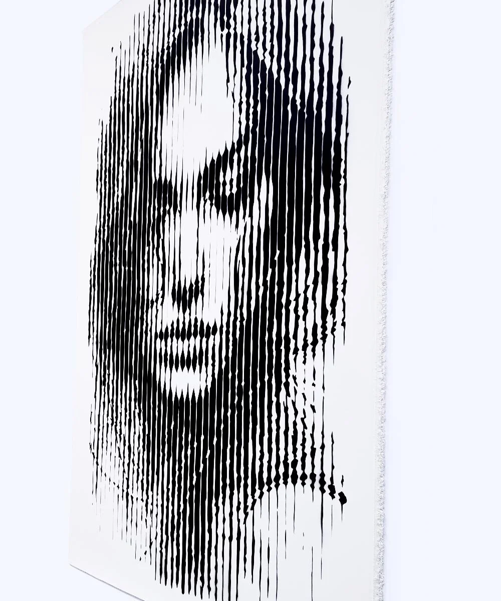 Monochrome Faces 2 graffiti asko art 150x100cm artwork portrait.jpg