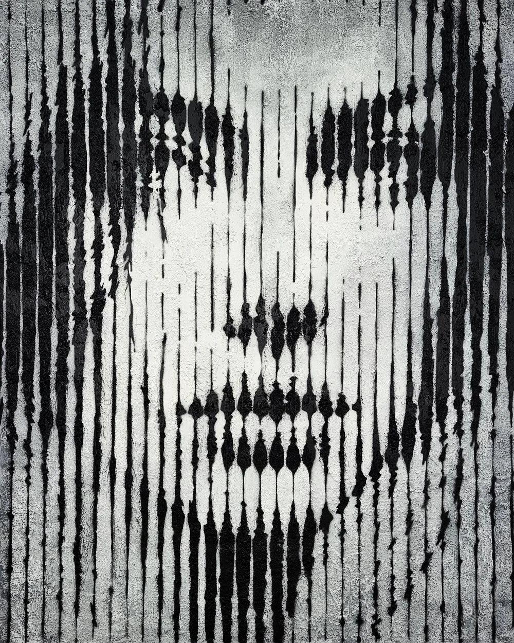 asko art expressive lines monochrome faces portrait painting 100x80 CM .jpg