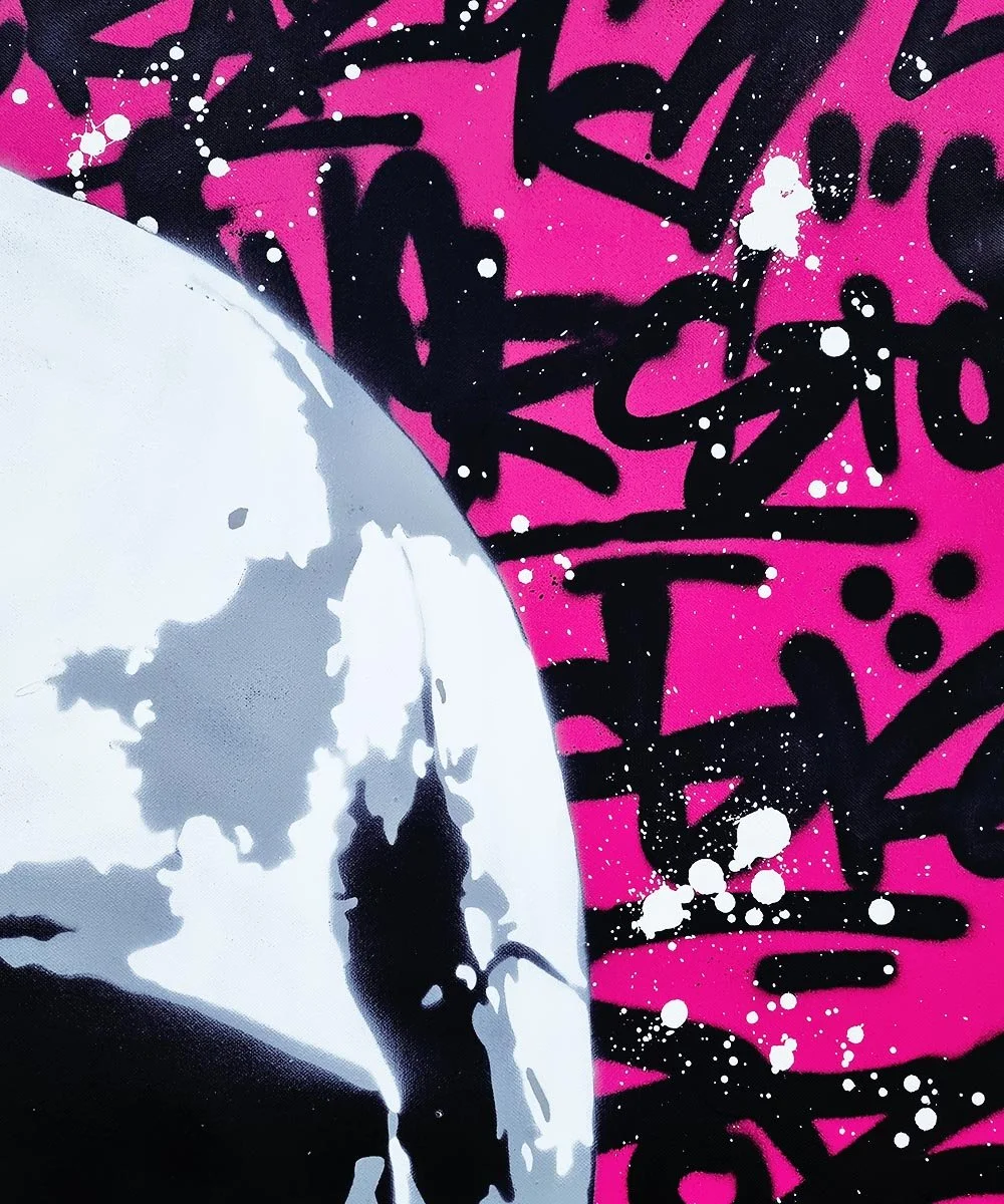 asko art skull pink graffiti stencil art 8.jpg