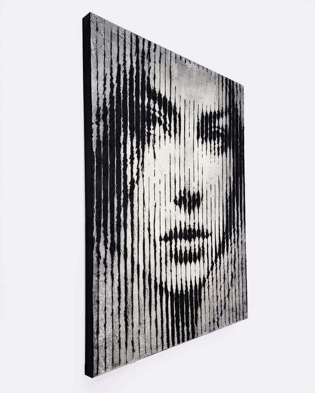 asko art expressive lines monochrome faces portrait painting 100x80 CM 1.jpg