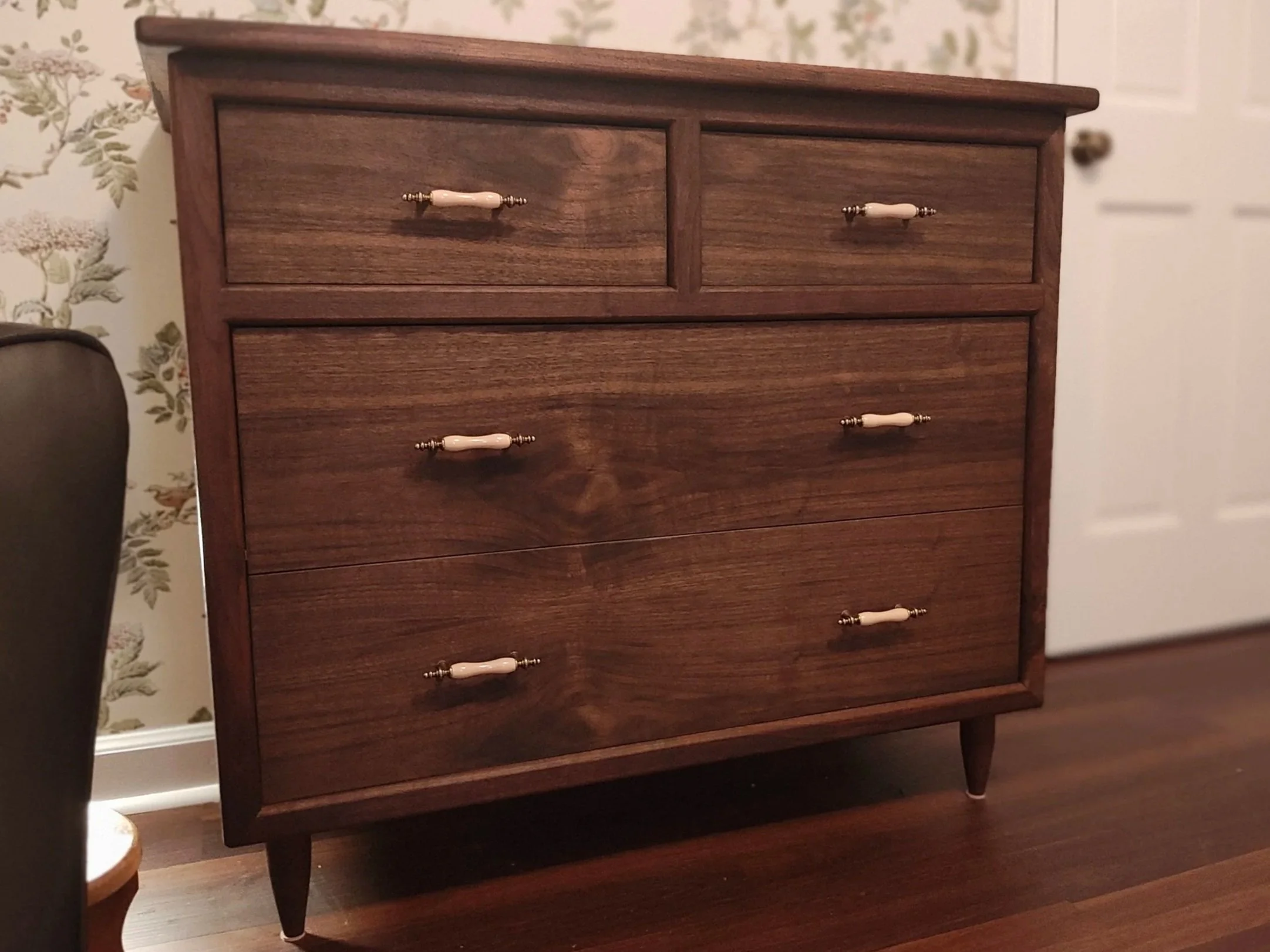 Custom Walnut Dresser