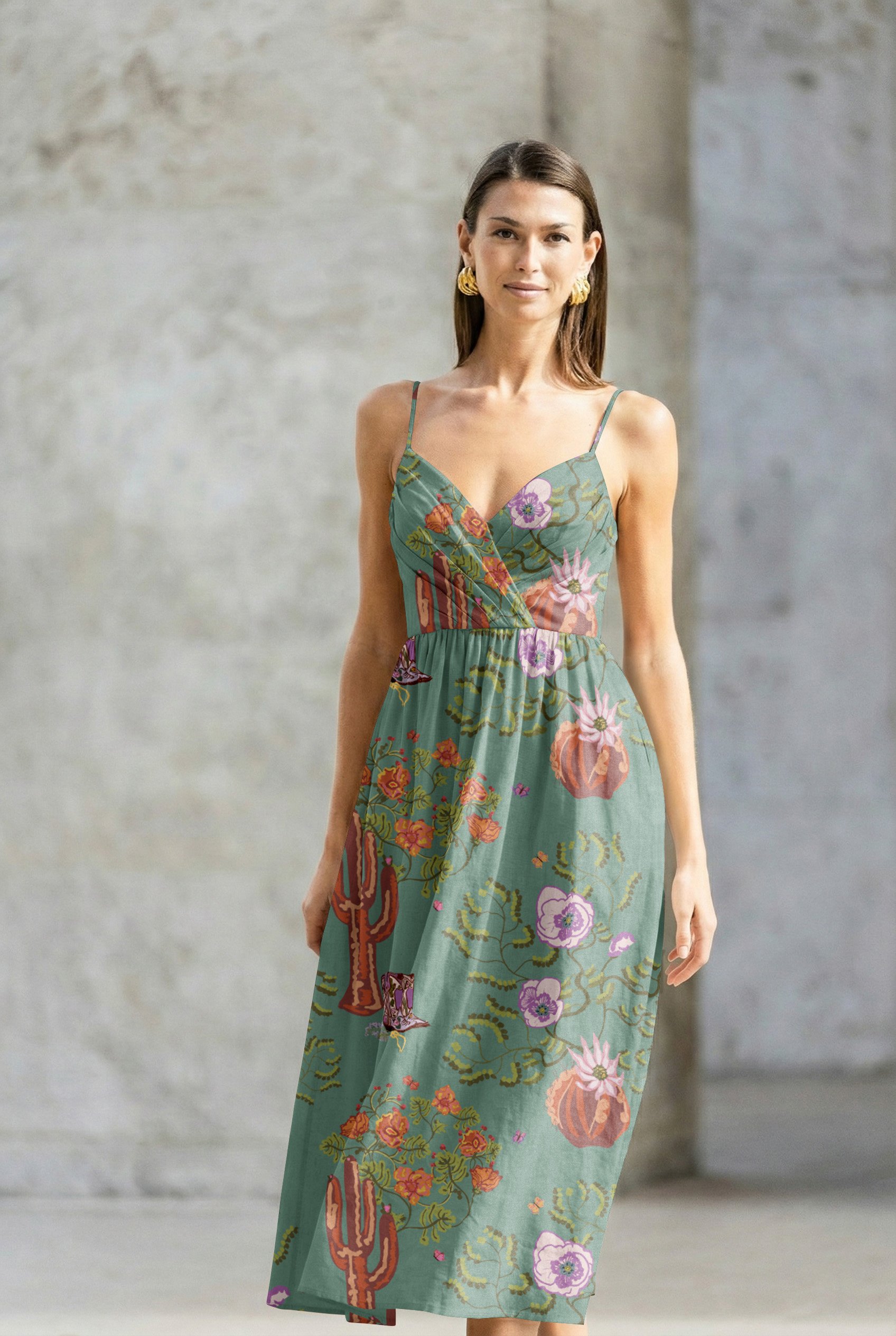 desert.bloom.ellieday.surface.pattern.design.cactus.cowboyboots