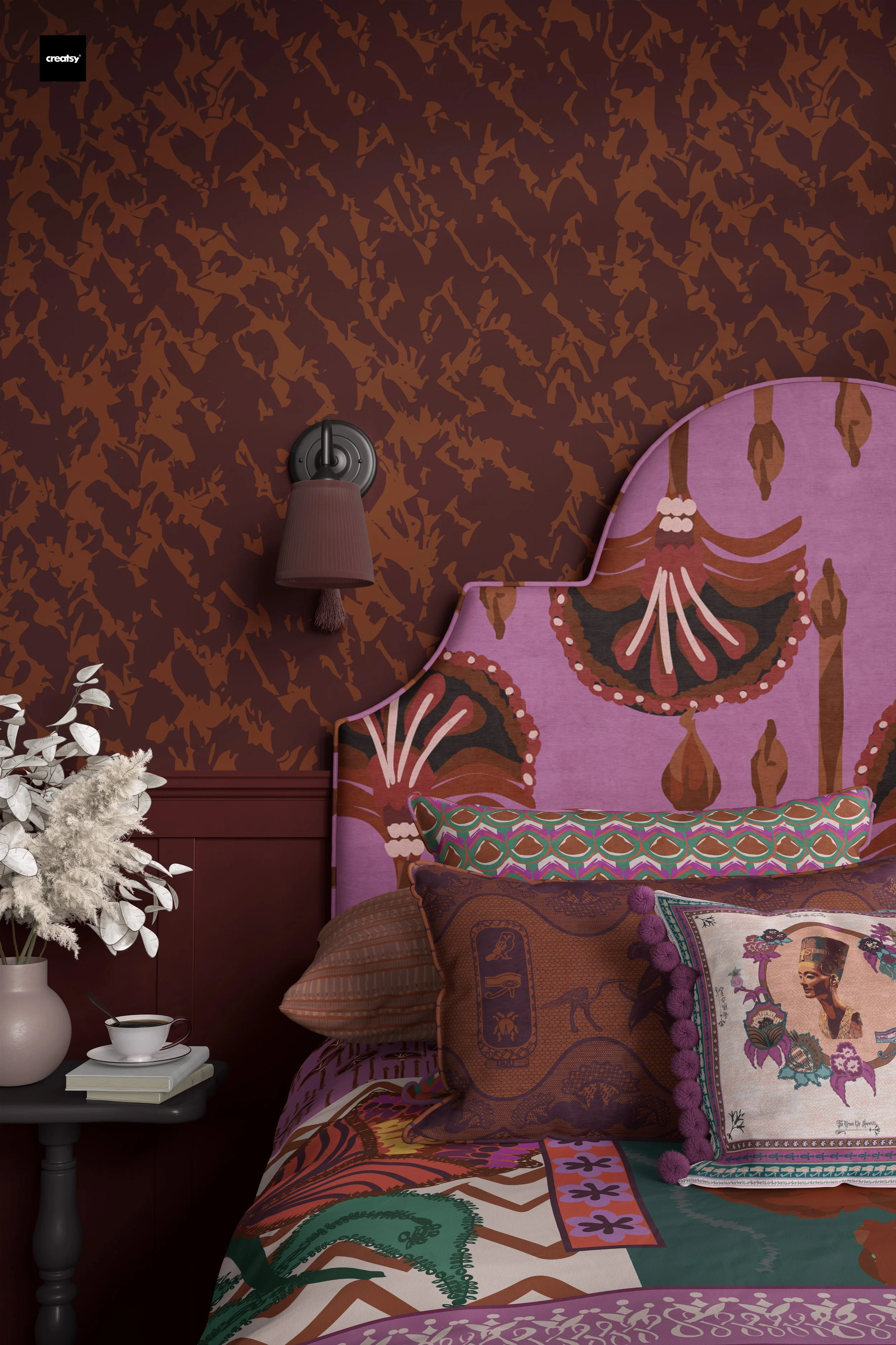 Nile Collection Bedroom Mockup 