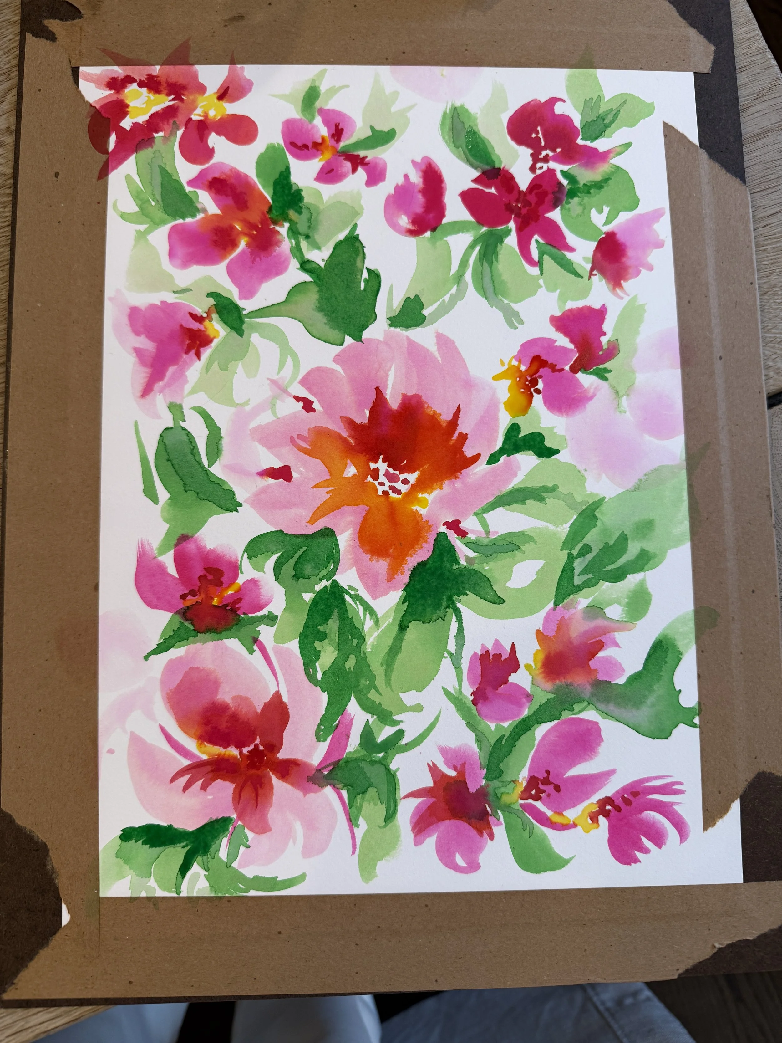 ellieday.instagram.surface.pattern.designer.watercolor.floral