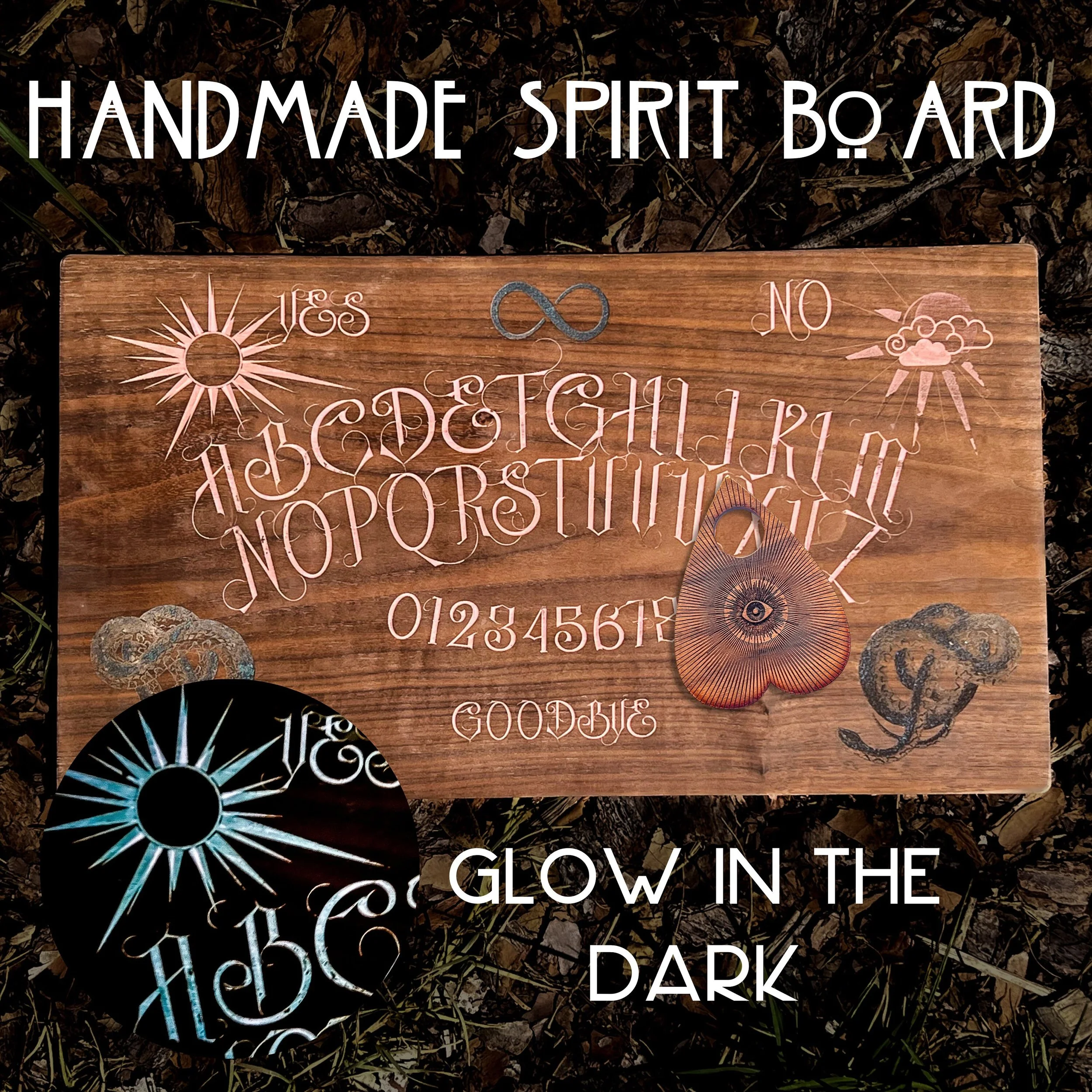 Serpents Spirit Board & Planchette