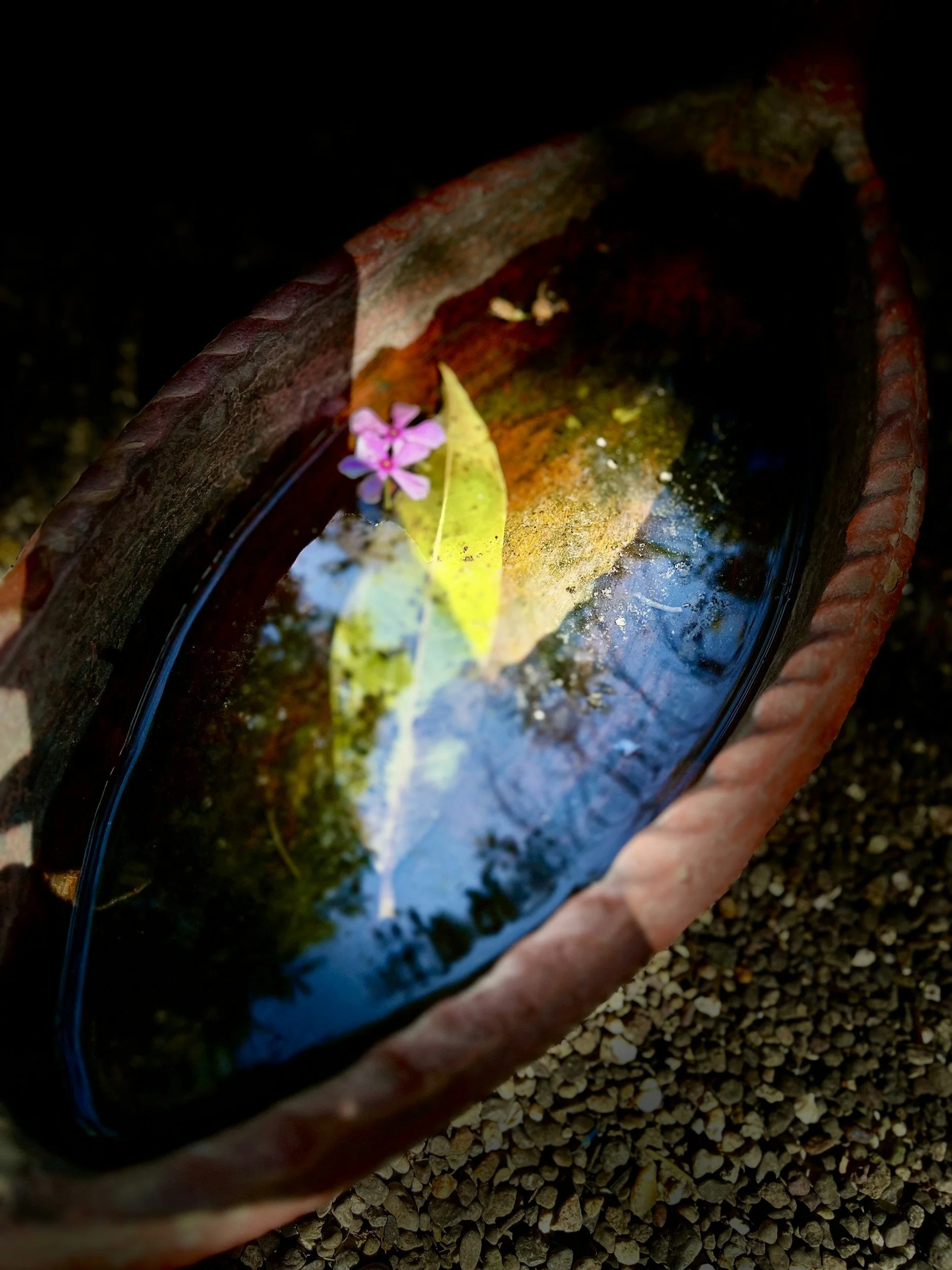 Scrying with Water