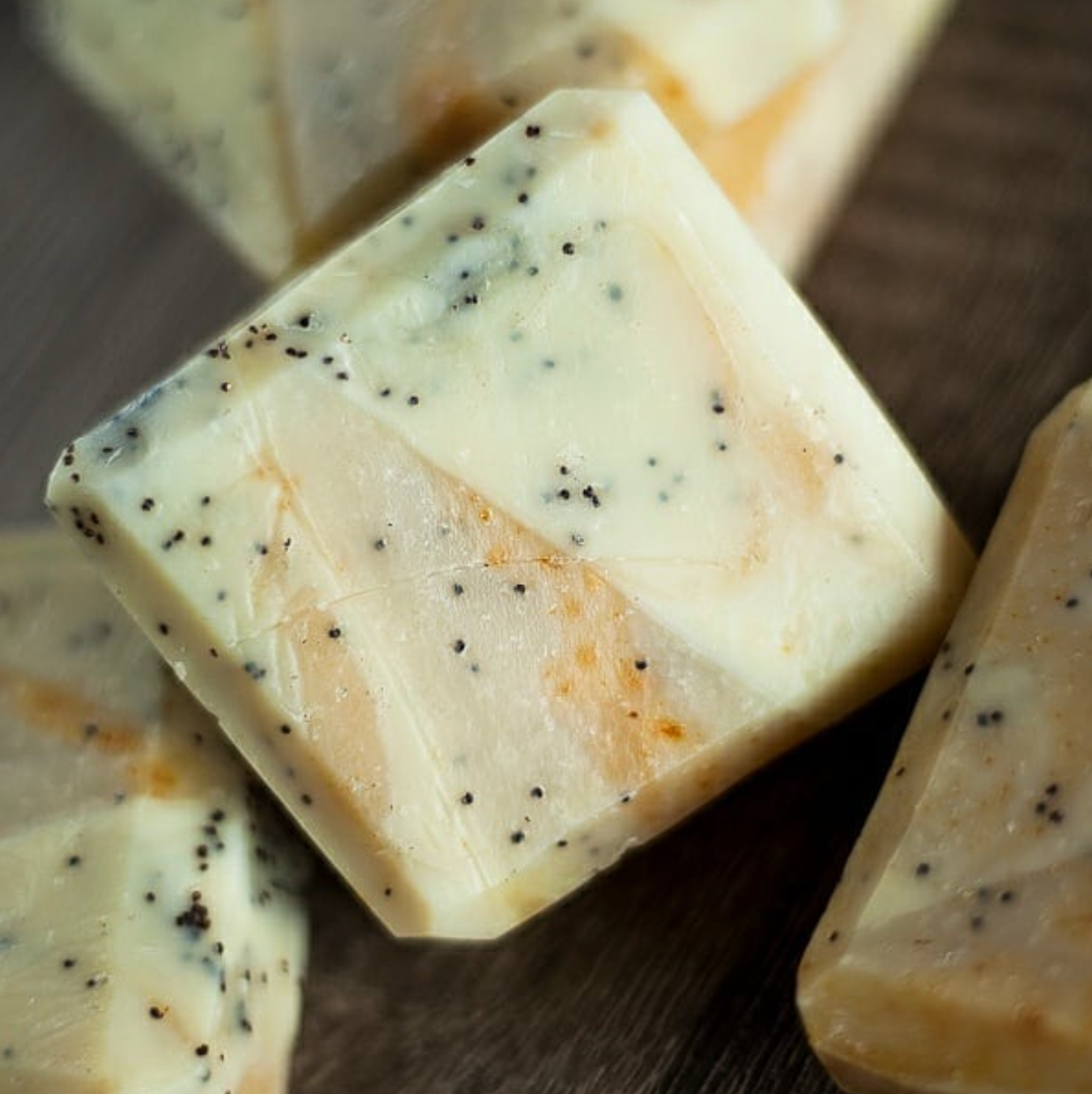 Lemon Poppyseed Vegan Art Soap - Made to Order