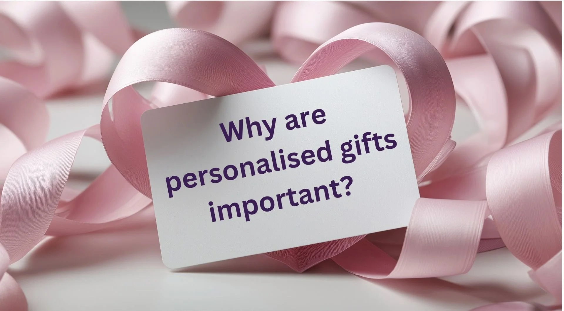 Why are personalised gifts important?