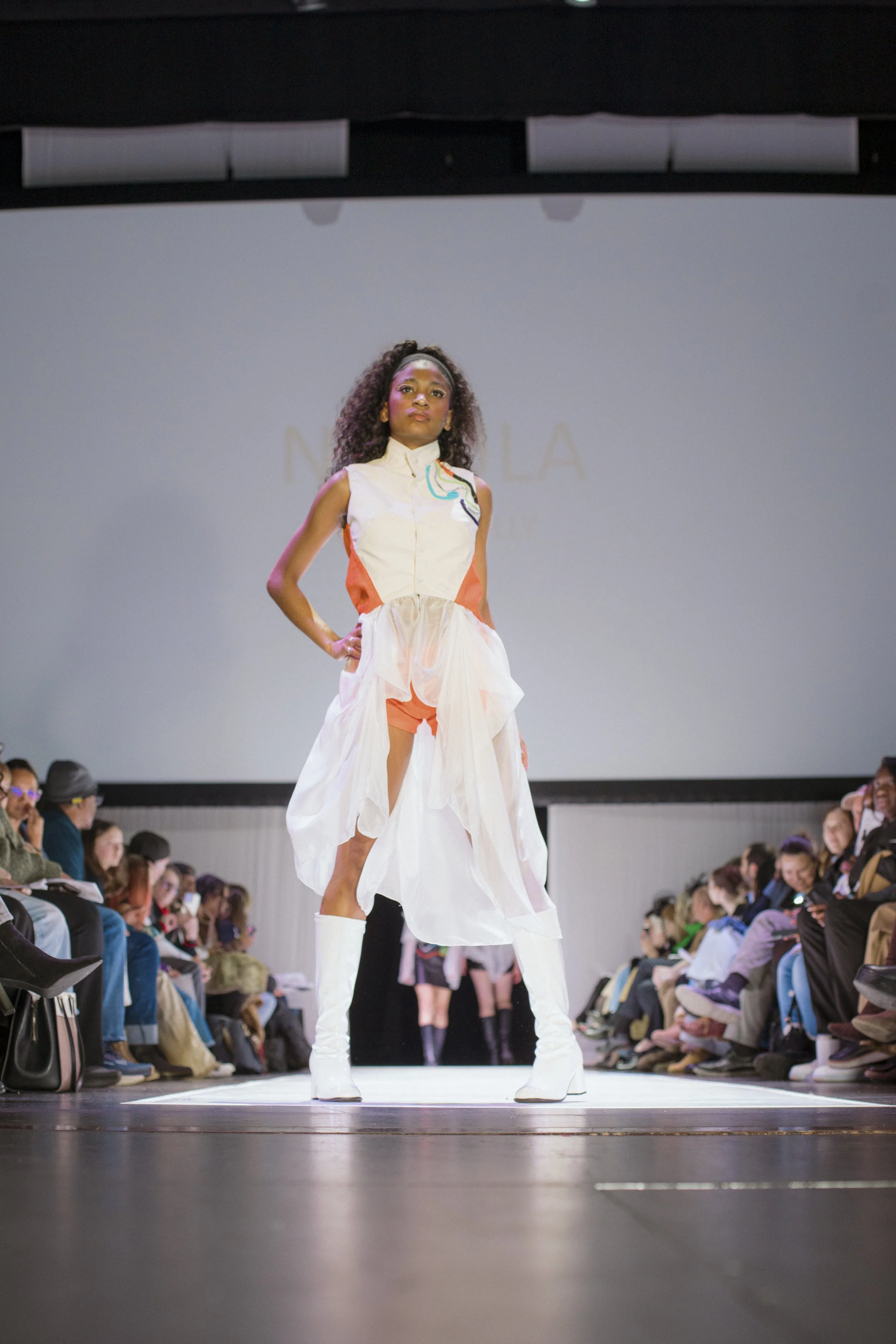 Custom made garment designed by Sarah Skelly in St Louis