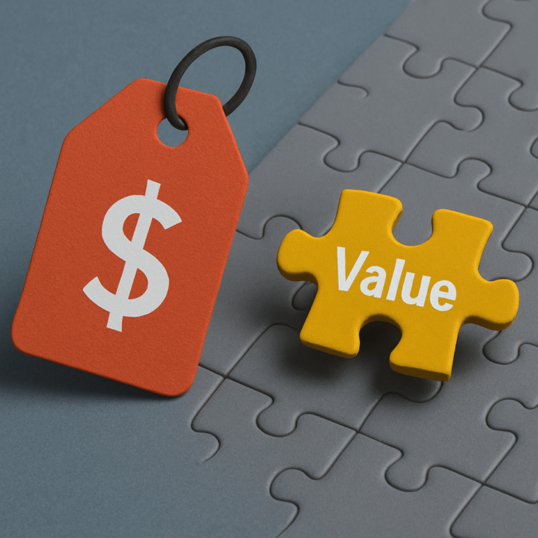 Why We’ll Never Compete on Price (and What We Do Instead)