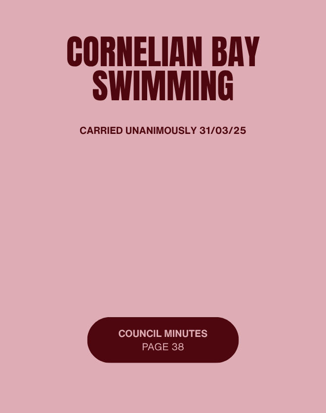 Cornelian Bay Swimming