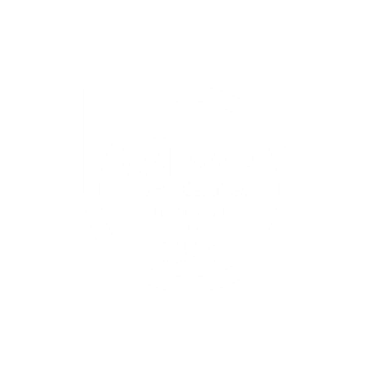 APMP Foundation Certificate badge.