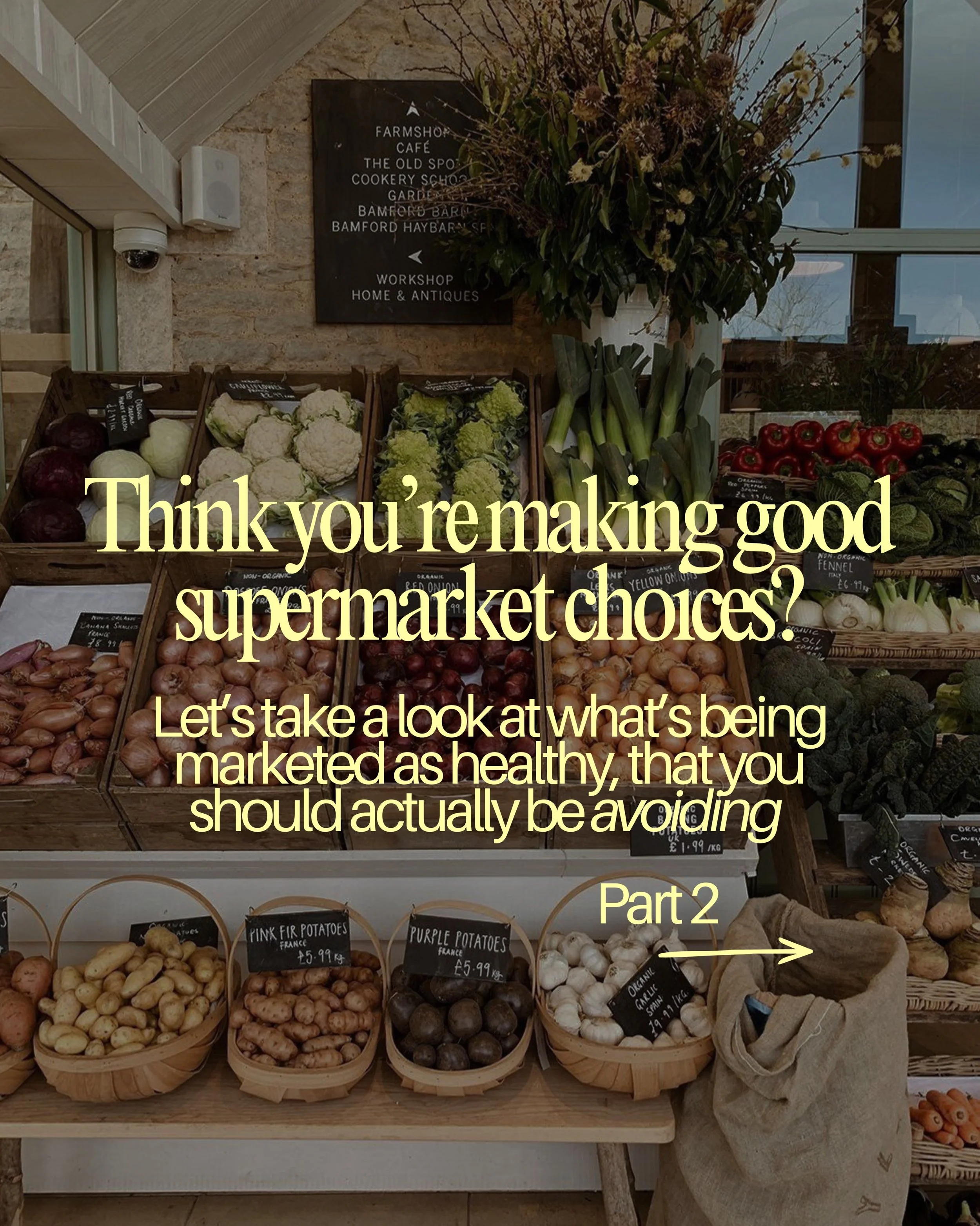 Part 2 of the supermarket using branding to confuse -> here&rsquo;s what you should actually be avoiding on your shops!

Follow @theholisticnurse__  for more supermarket swaps and would to actually purchase !! 😎

#womenshealth #nutrition #superma