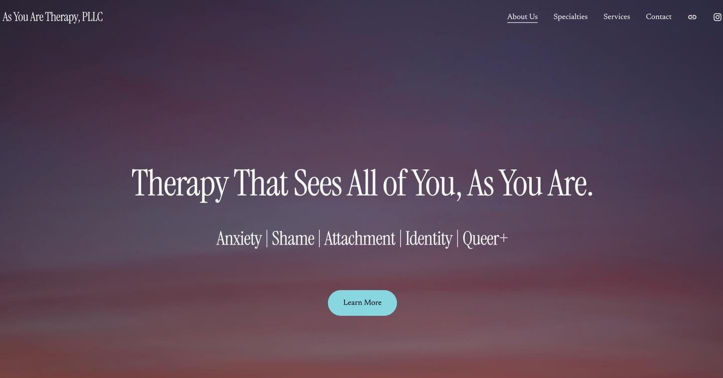 My website is now live! 🩵

www.therapy-asyouare.com 

#therapy#psychotherapy#queertherapist#anxietytherapist#relationshiptherapist