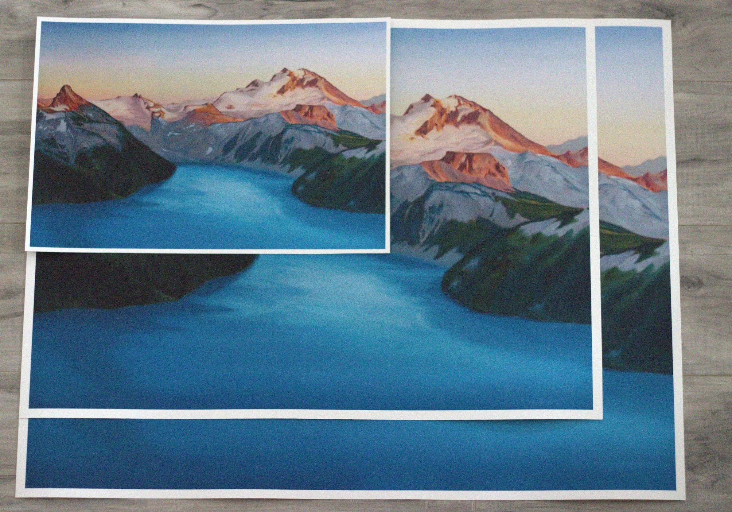 Garibaldi at First Light- Paper Prints