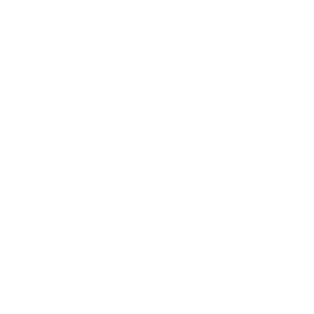 Silhouette of a white chess knight piece with four pins around it on a black background.