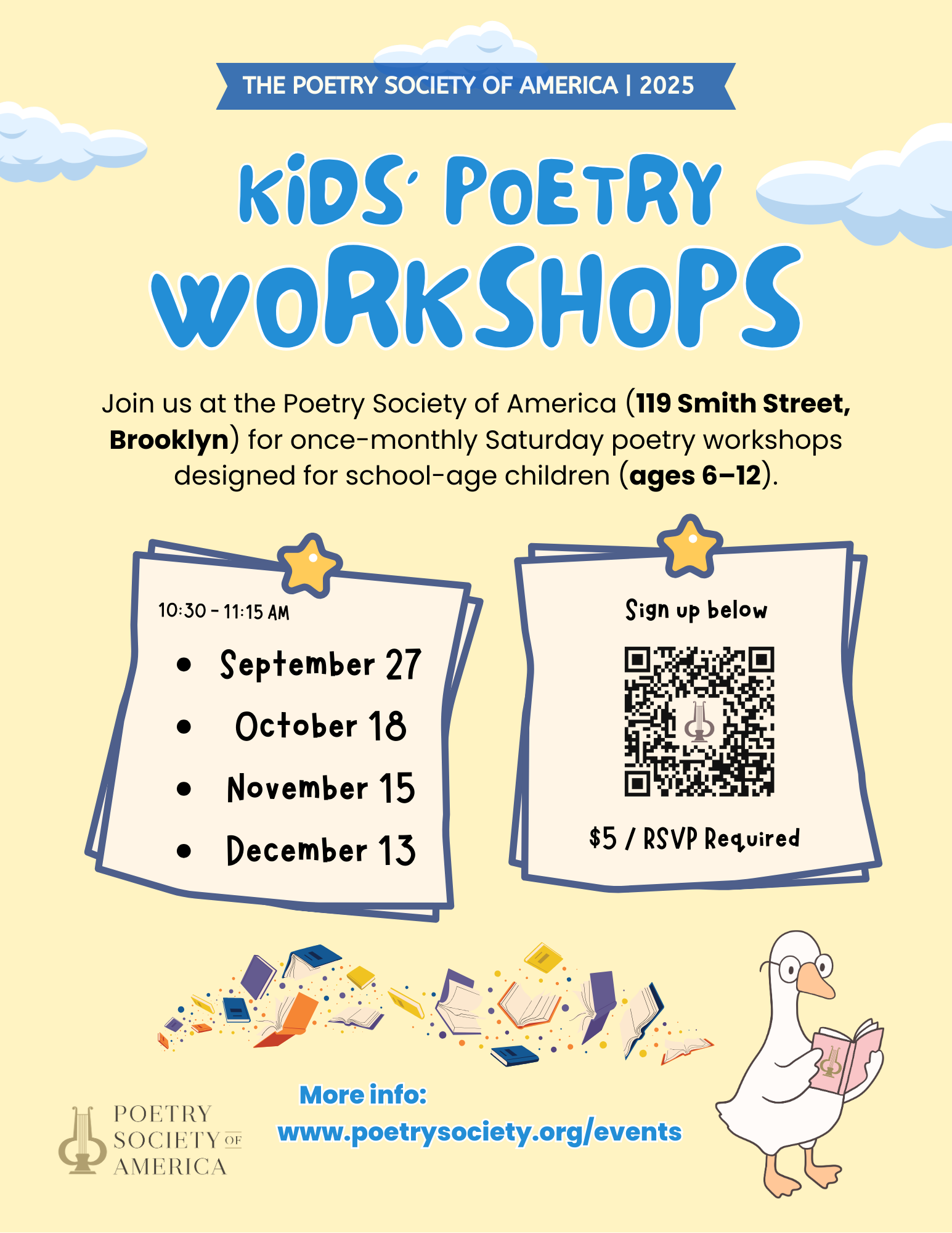 poetry society of america flyer