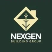 Nexgen Building Group logo on dark green background