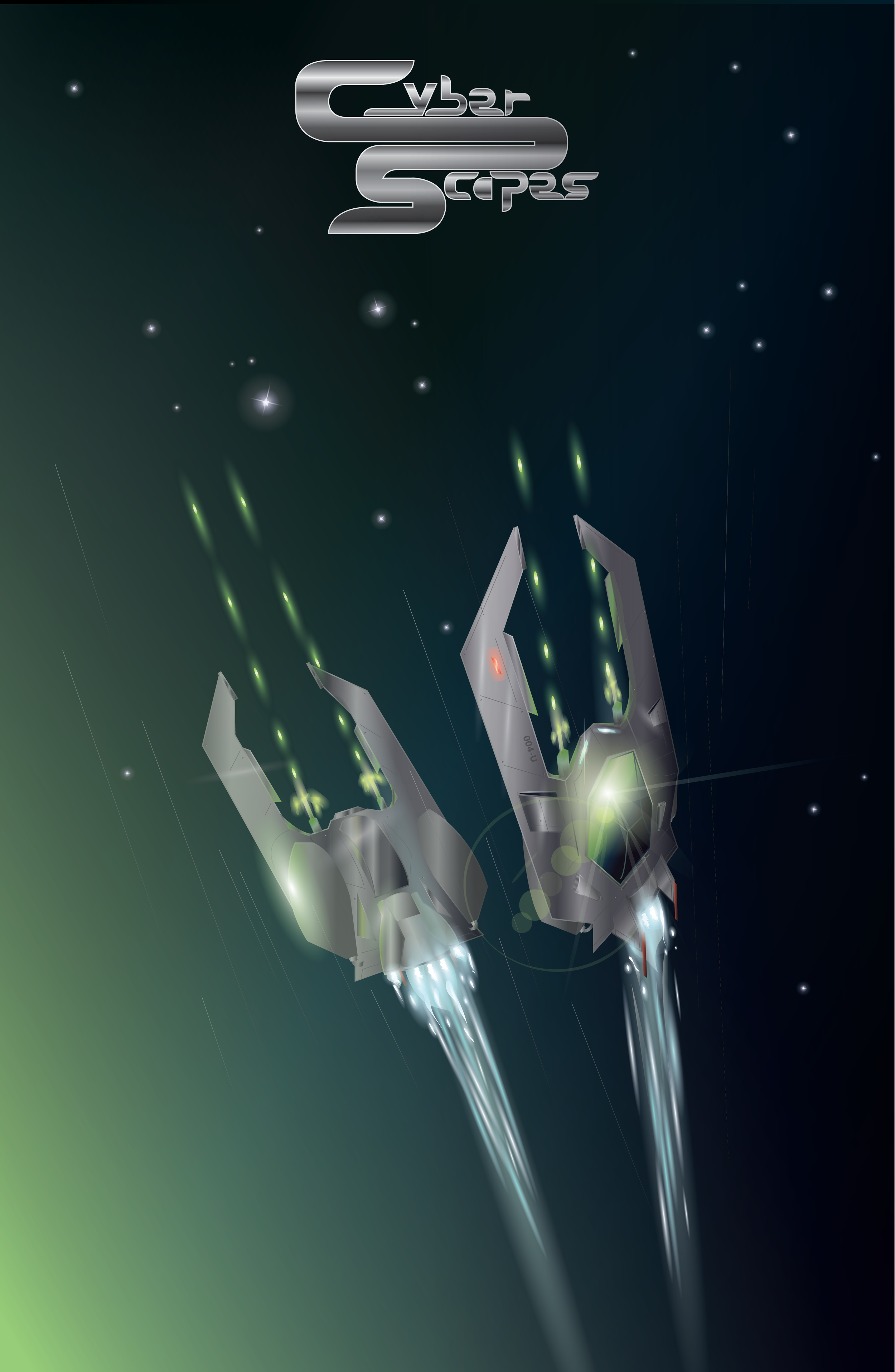 U-Wing Spaceship Illustration