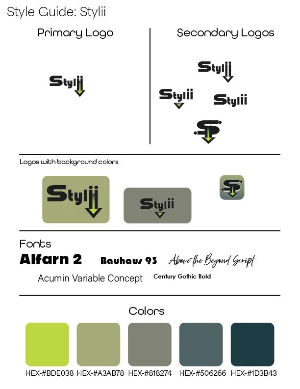Stylii Style Guide