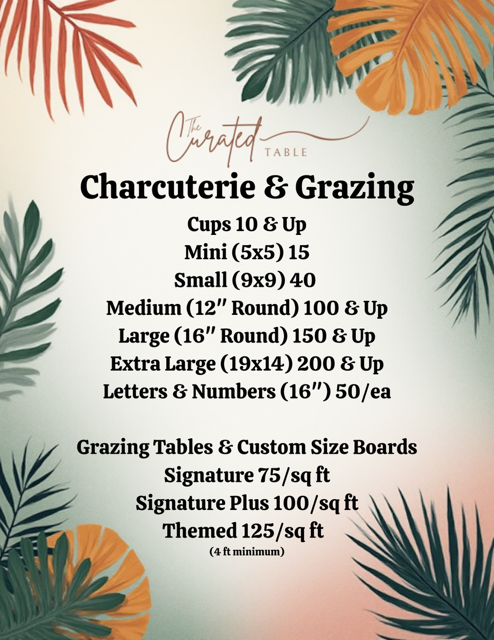 Menus | Tulsa Catering & Charcuterie Boards — The Curated Table