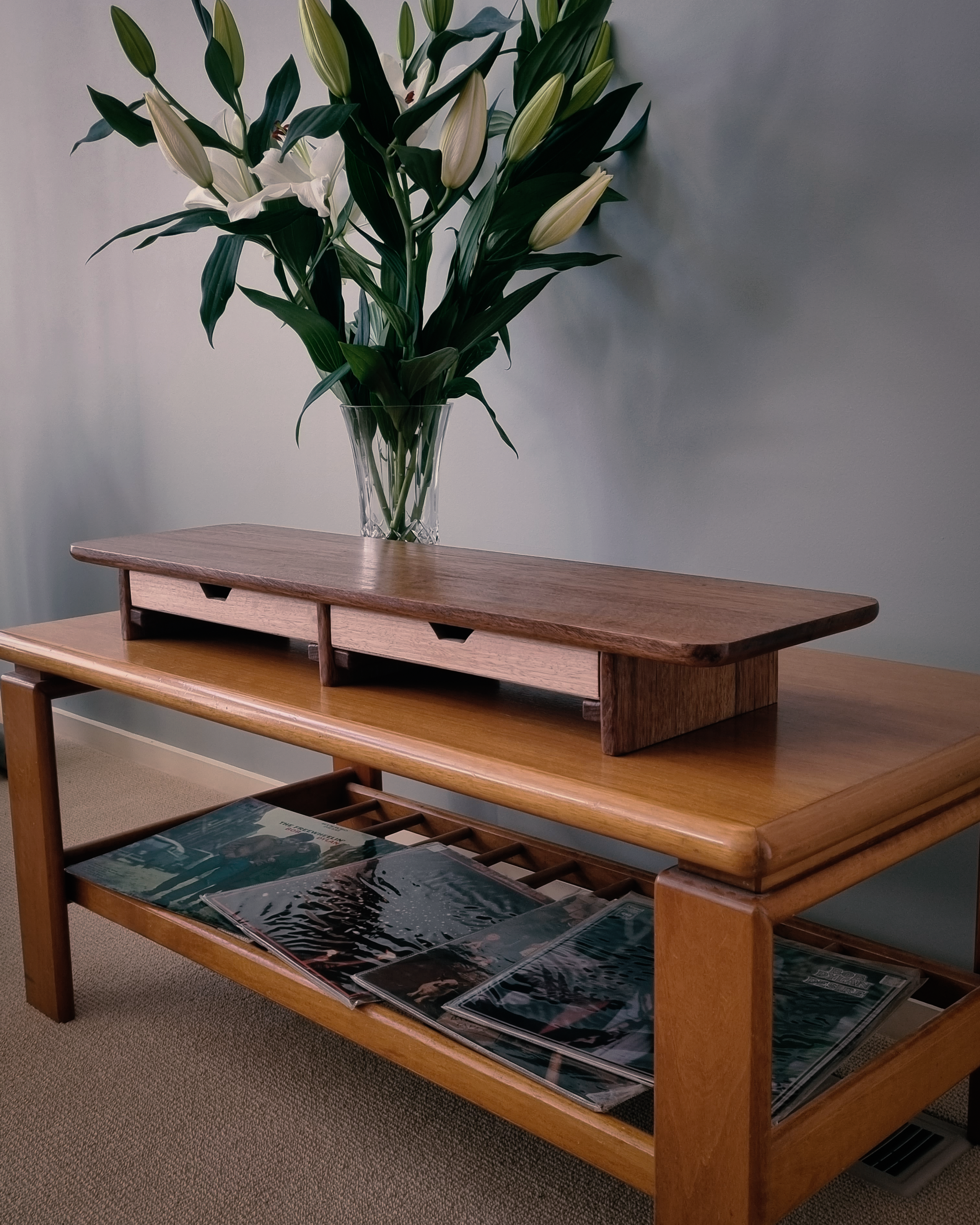 Mid-Century Monitor Stand Plans