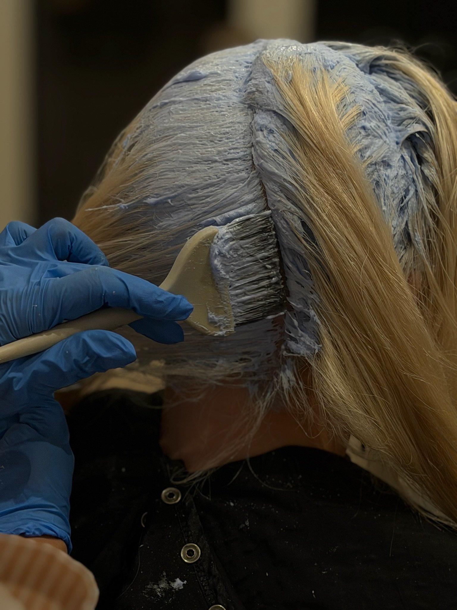 Platinum Blonding Touchup