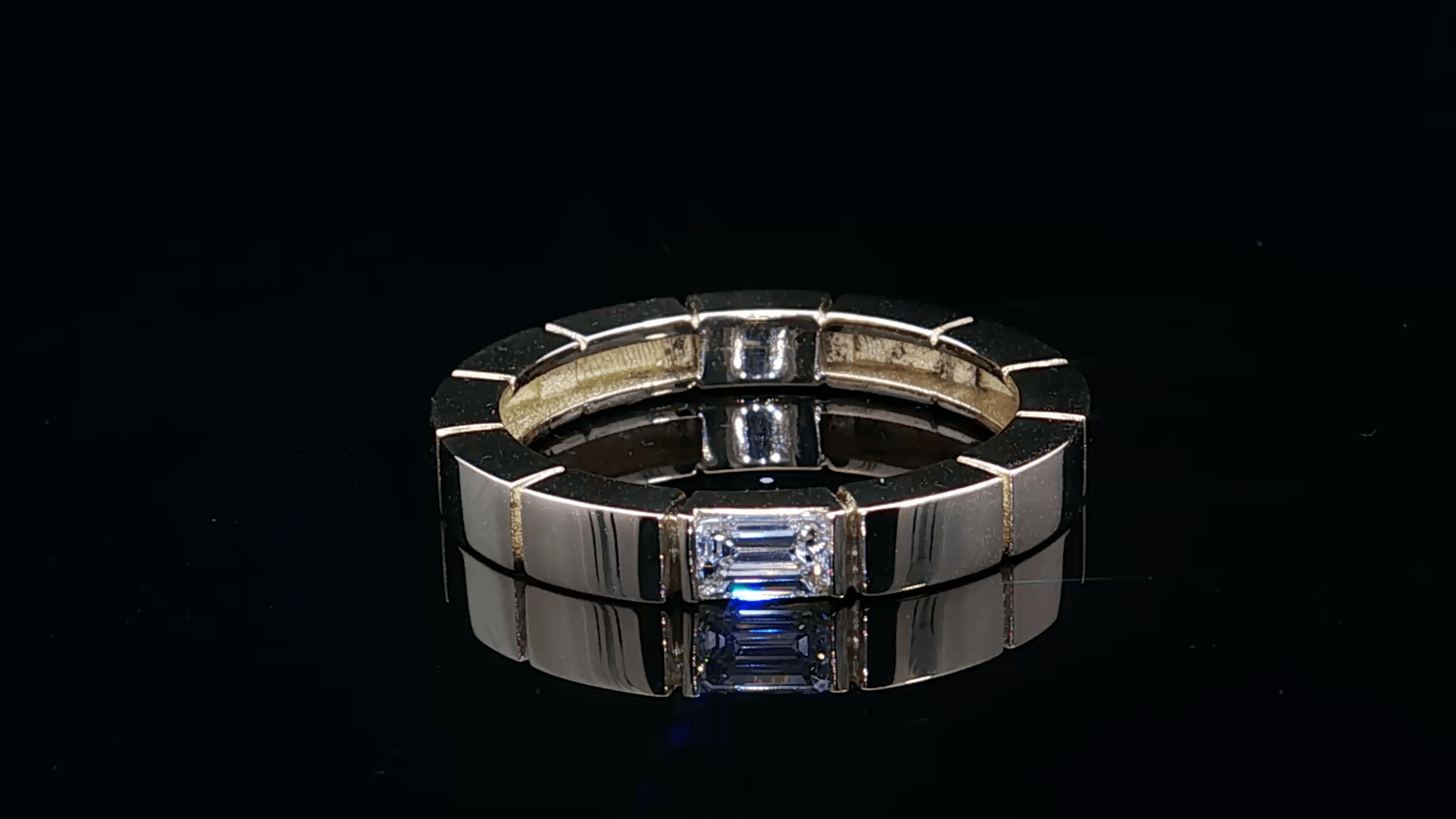 WPR001 Emerald Cut Diamond 0.21ct