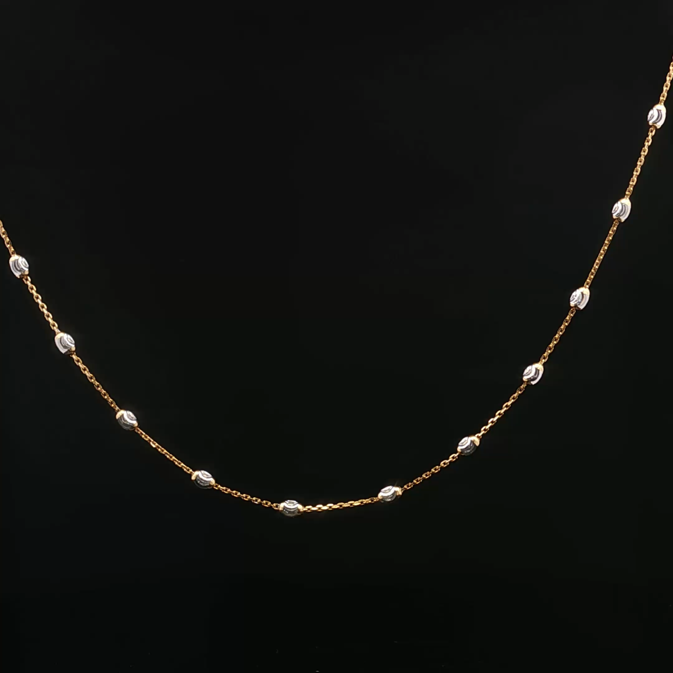2 Tone Gold By Yard Chain