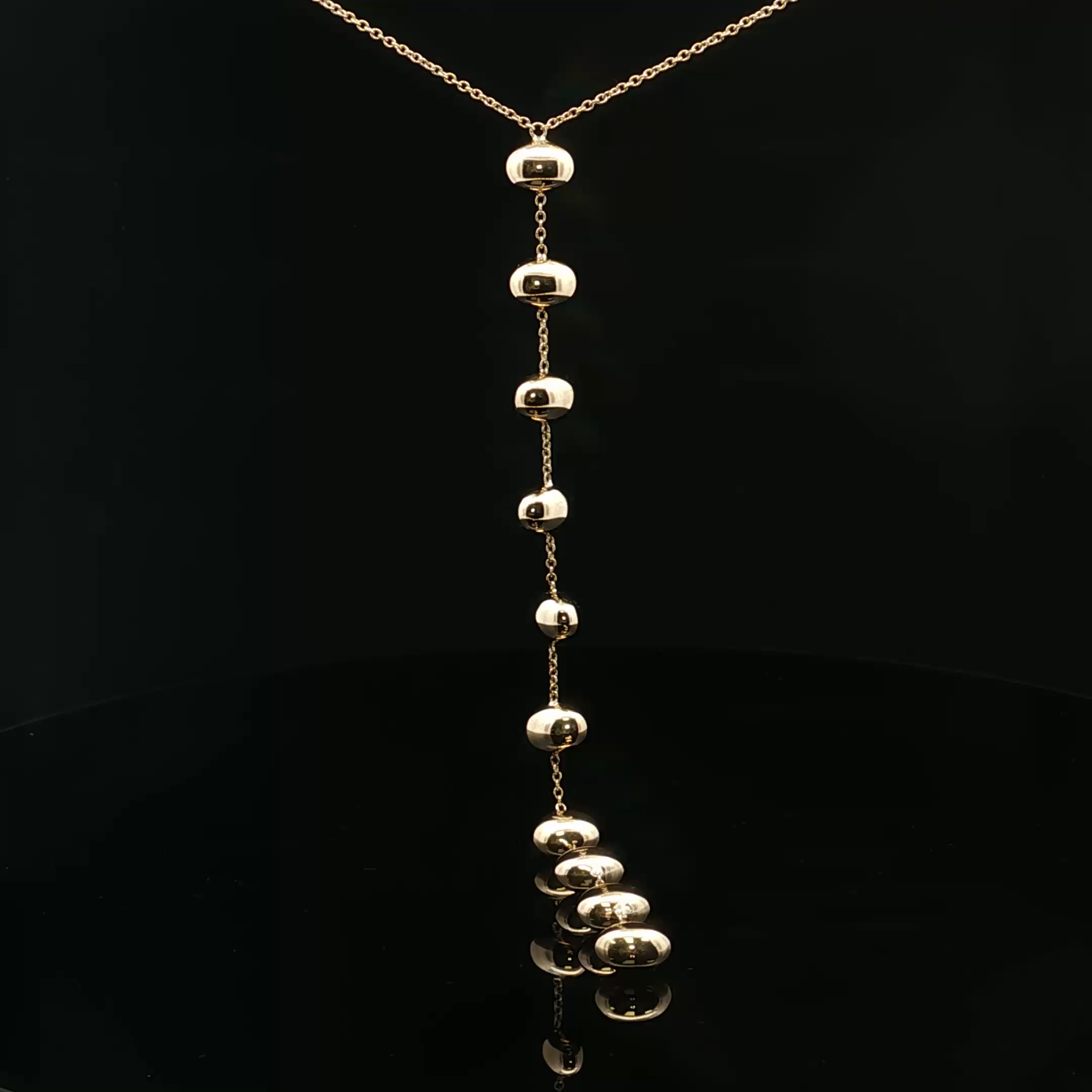 Semi Solid Oval Bead Chain 02
