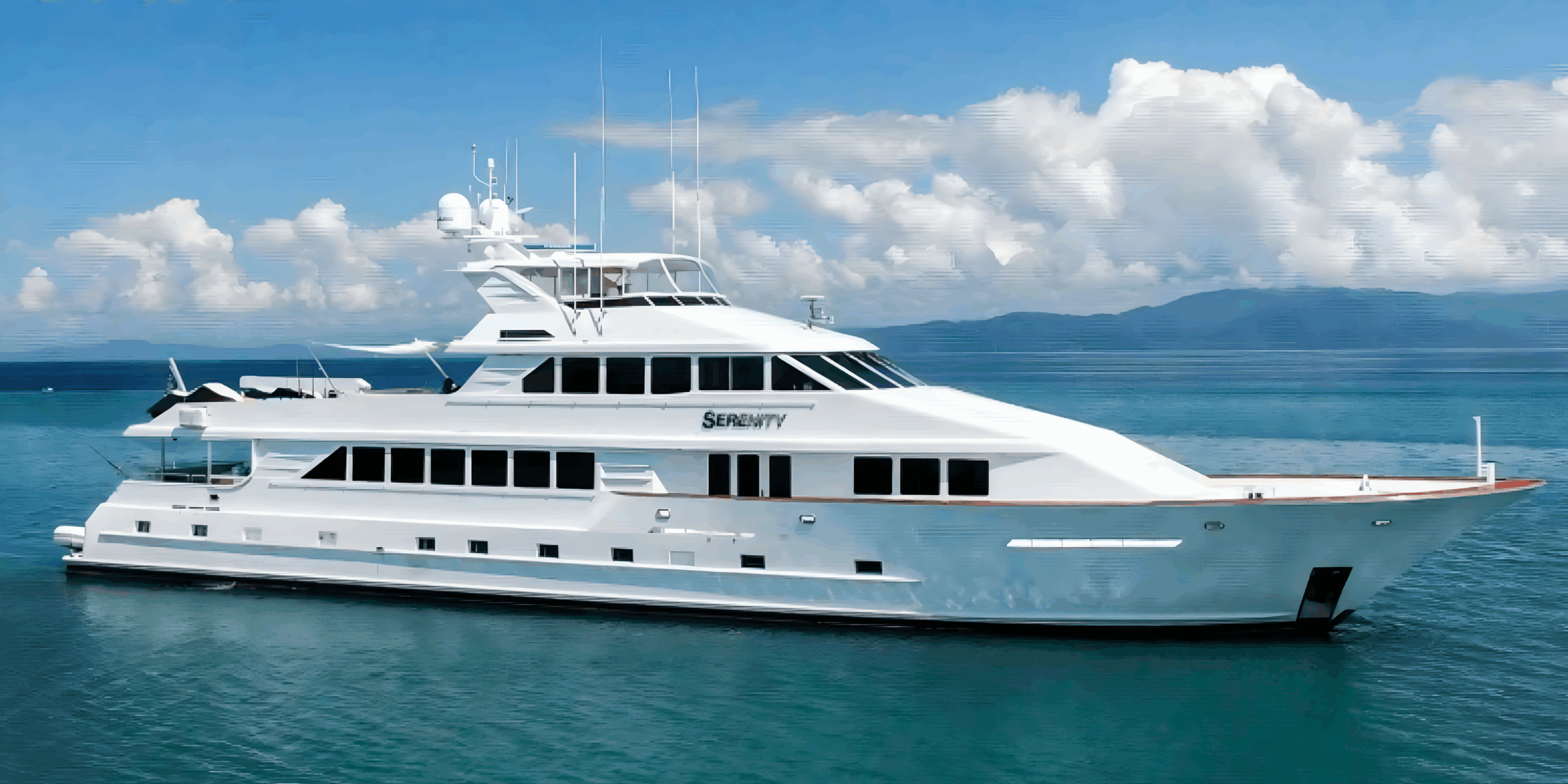 Serenity 1993 122 Flagship Yacht Donation
