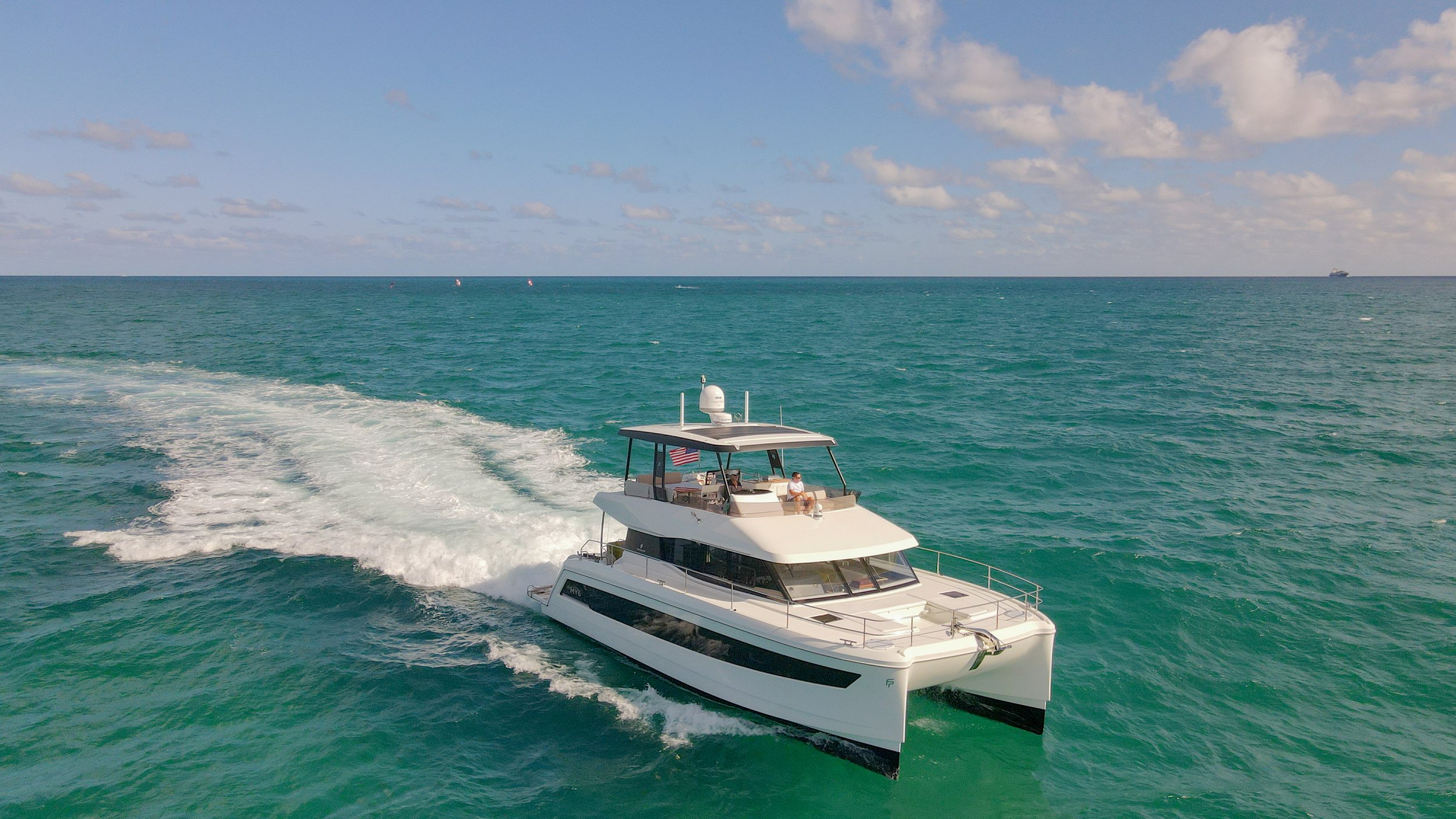 2022 Fountaine Pajot MY6 Power Catamaran Charter with Yacht Zero in Miami