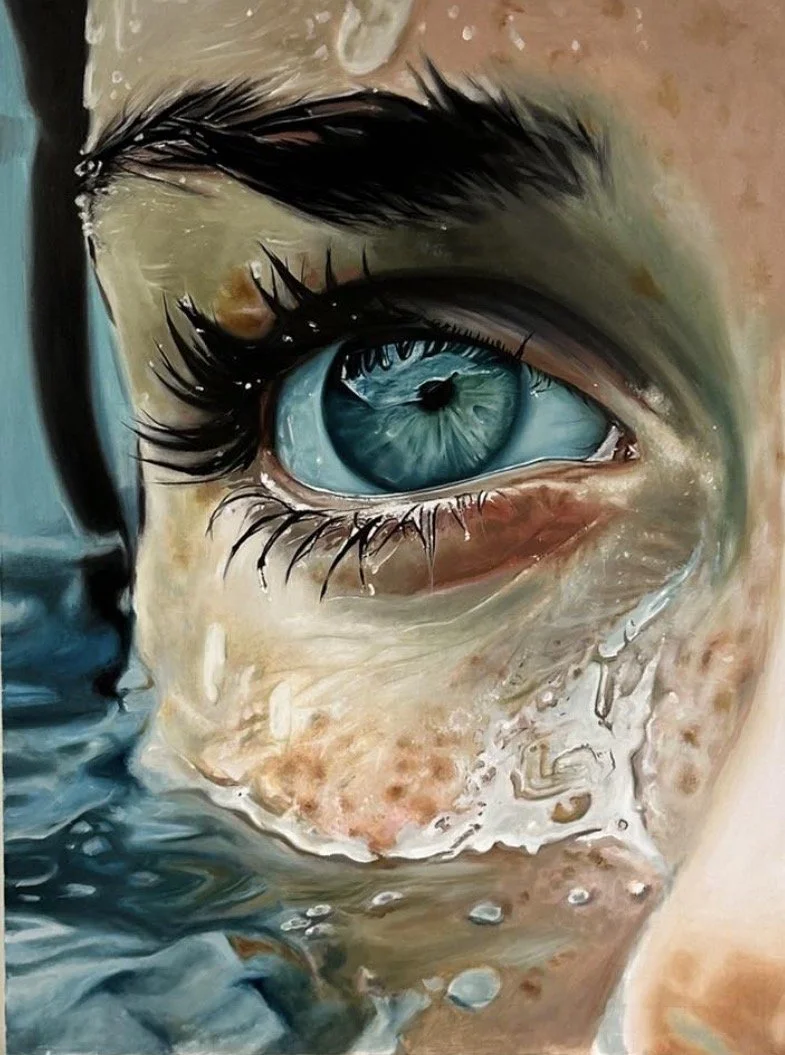 Sink or Swim? Oil on Canvas 30" x 40"