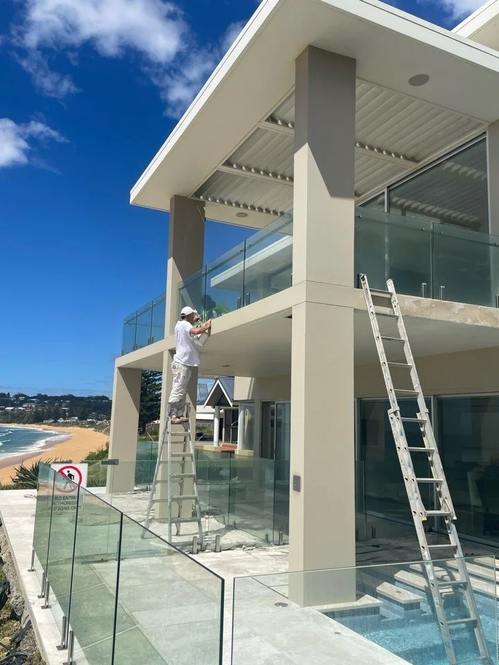 Painting, cleaning